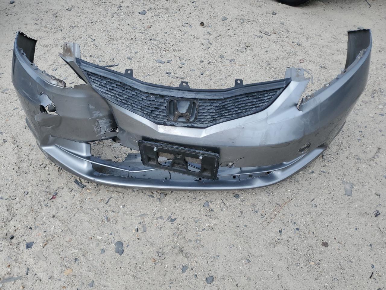 2010 Honda Fit Silver vin: JHMGE8H28AS000725