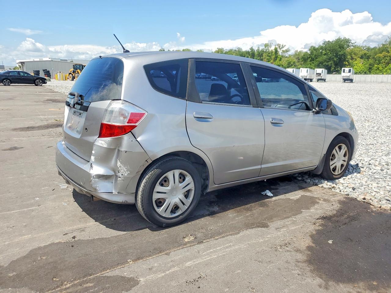 2010 Honda Fit Silver vin: JHMGE8H29AS017520
