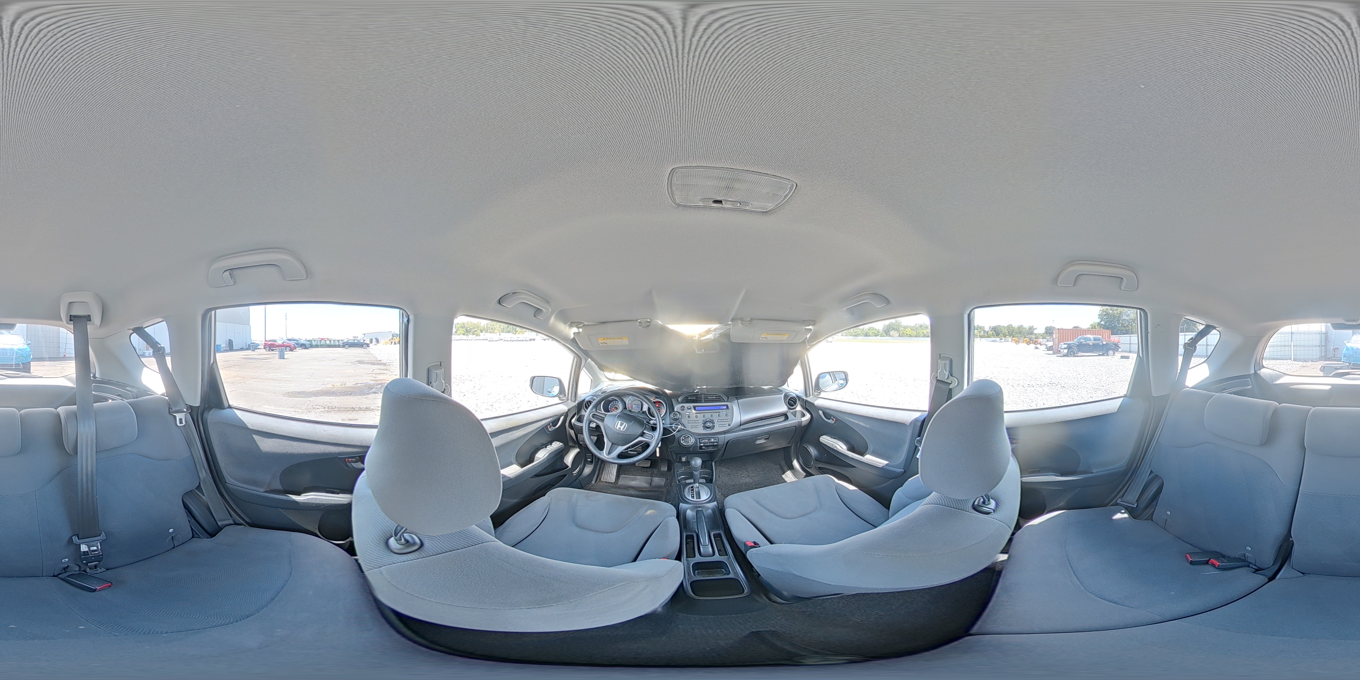 2010 Honda Fit Silver vin: JHMGE8H29AS017520