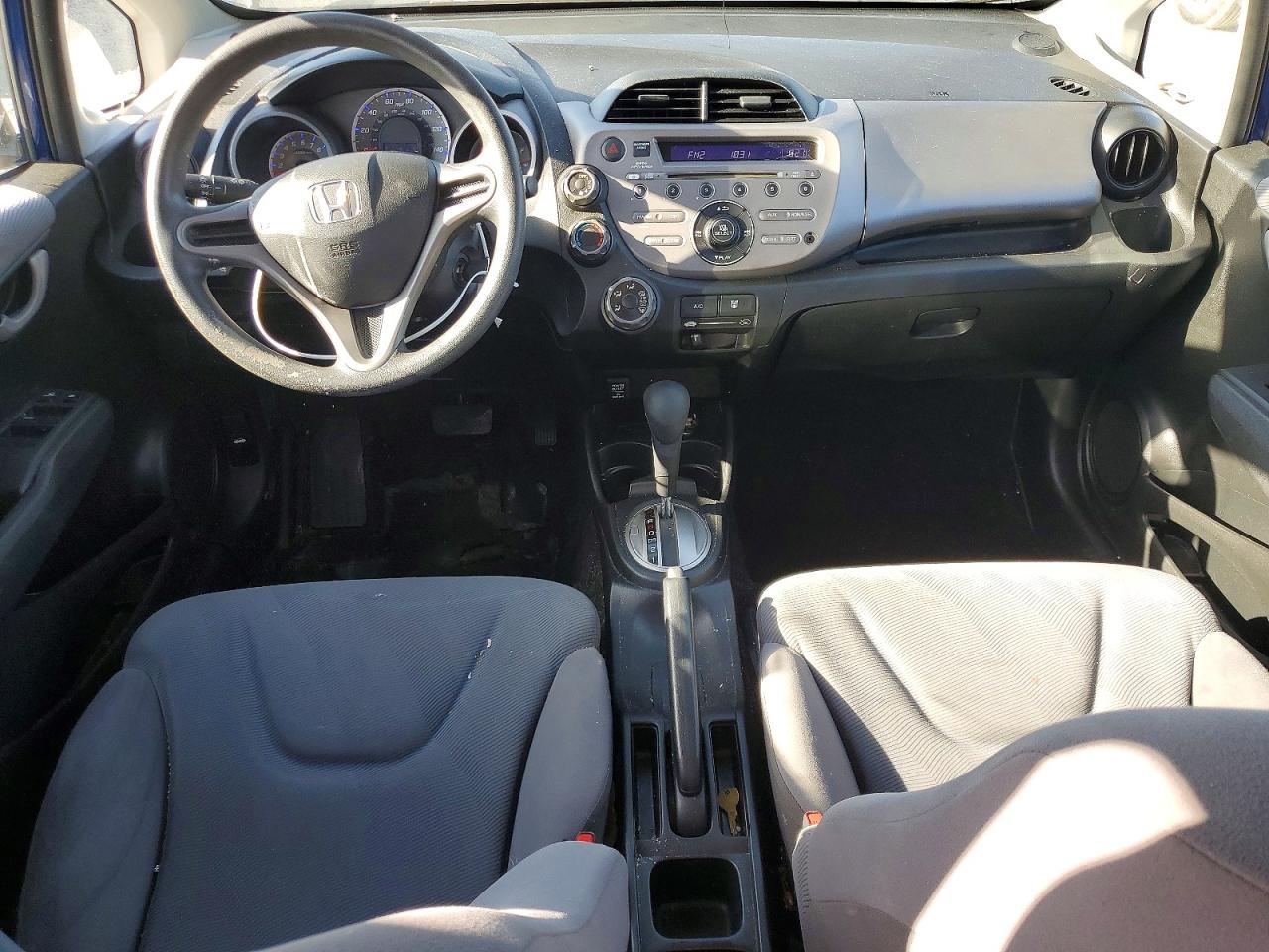 2010 Honda Fit Blue vin: JHMGE8H29AS027013