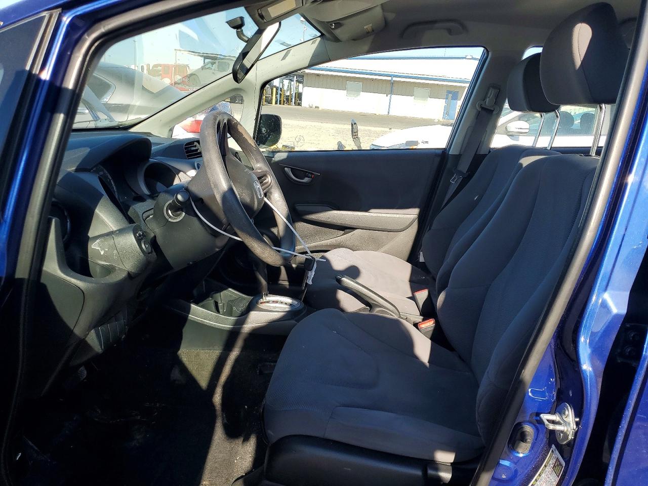 2010 Honda Fit Blue vin: JHMGE8H29AS027013
