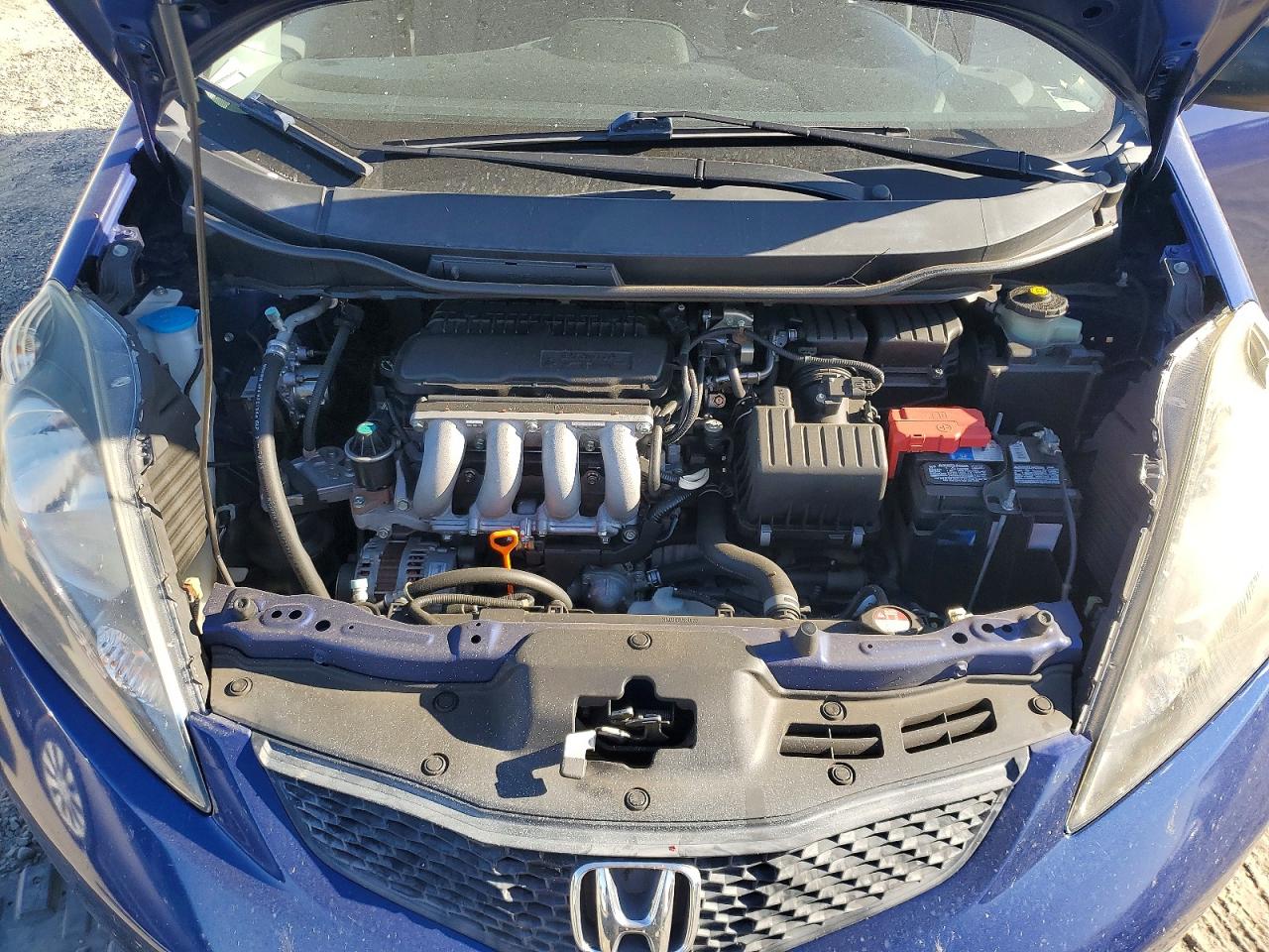 2010 Honda Fit Blue vin: JHMGE8H29AS027013