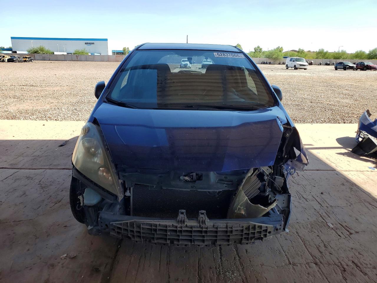 2010 Honda Fit Blue vin: JHMGE8H2XAC007914