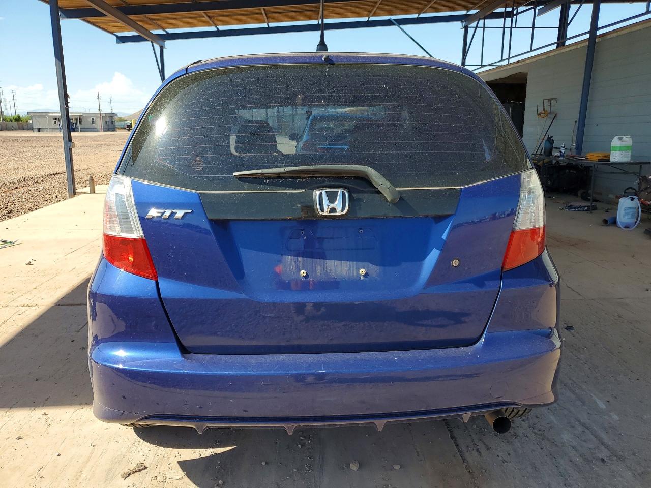 2010 Honda Fit Blue vin: JHMGE8H2XAC007914