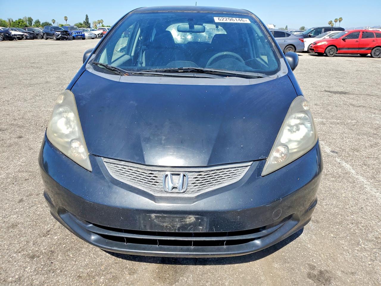 2010 Honda Fit Black vin: JHMGE8H2XAC013440