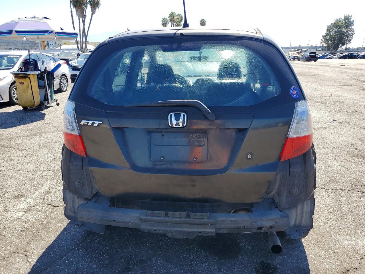 2010 Honda Fit Black vin: JHMGE8H2XAC013440