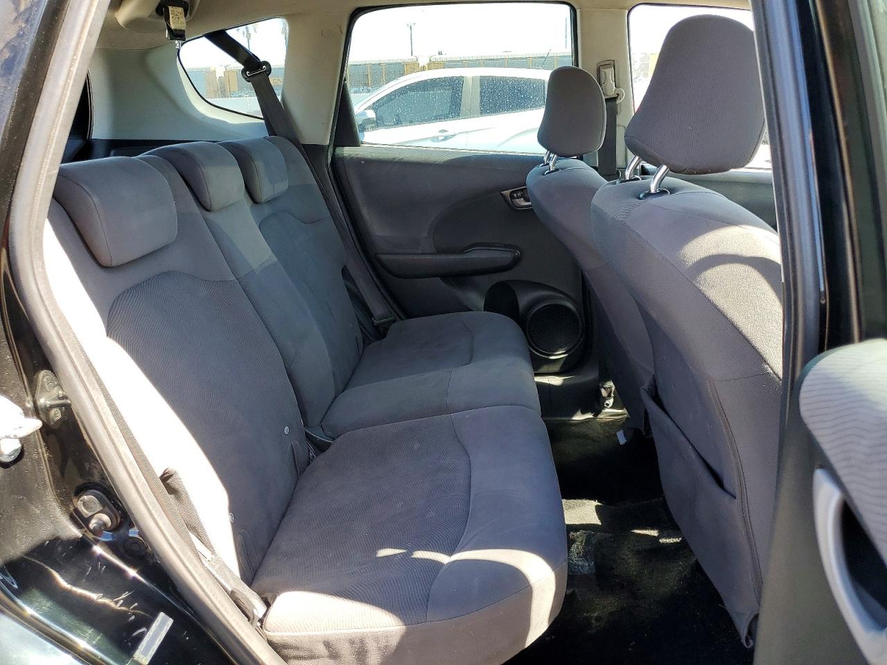 2010 Honda Fit Black vin: JHMGE8H2XAC013440