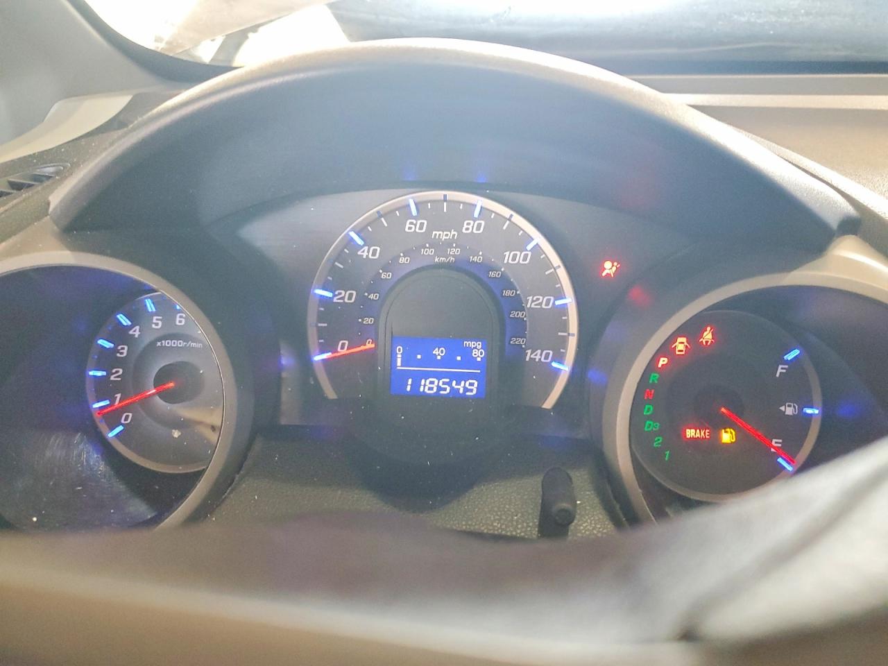 2010 Honda Fit Silver vin: JHMGE8H2XAS001780