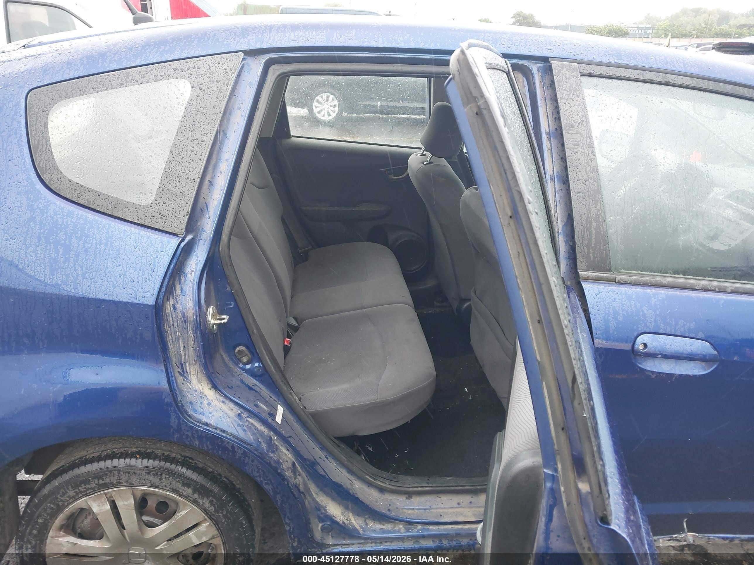2010 Honda Fit   Blue vin: JHMGE8H2XAS019504