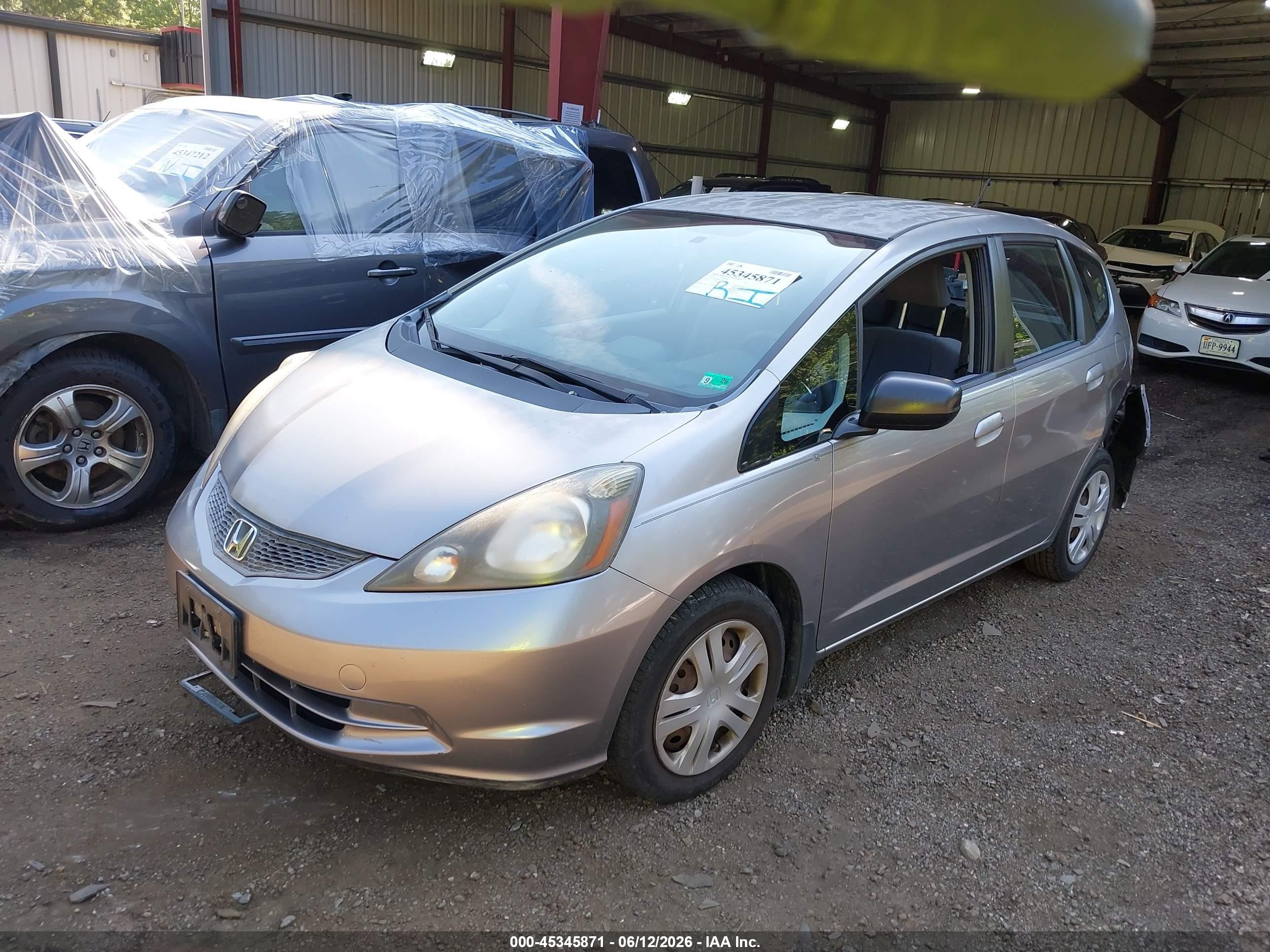 2010 Honda Fit   Blue vin: JHMGE8H2XAS025030