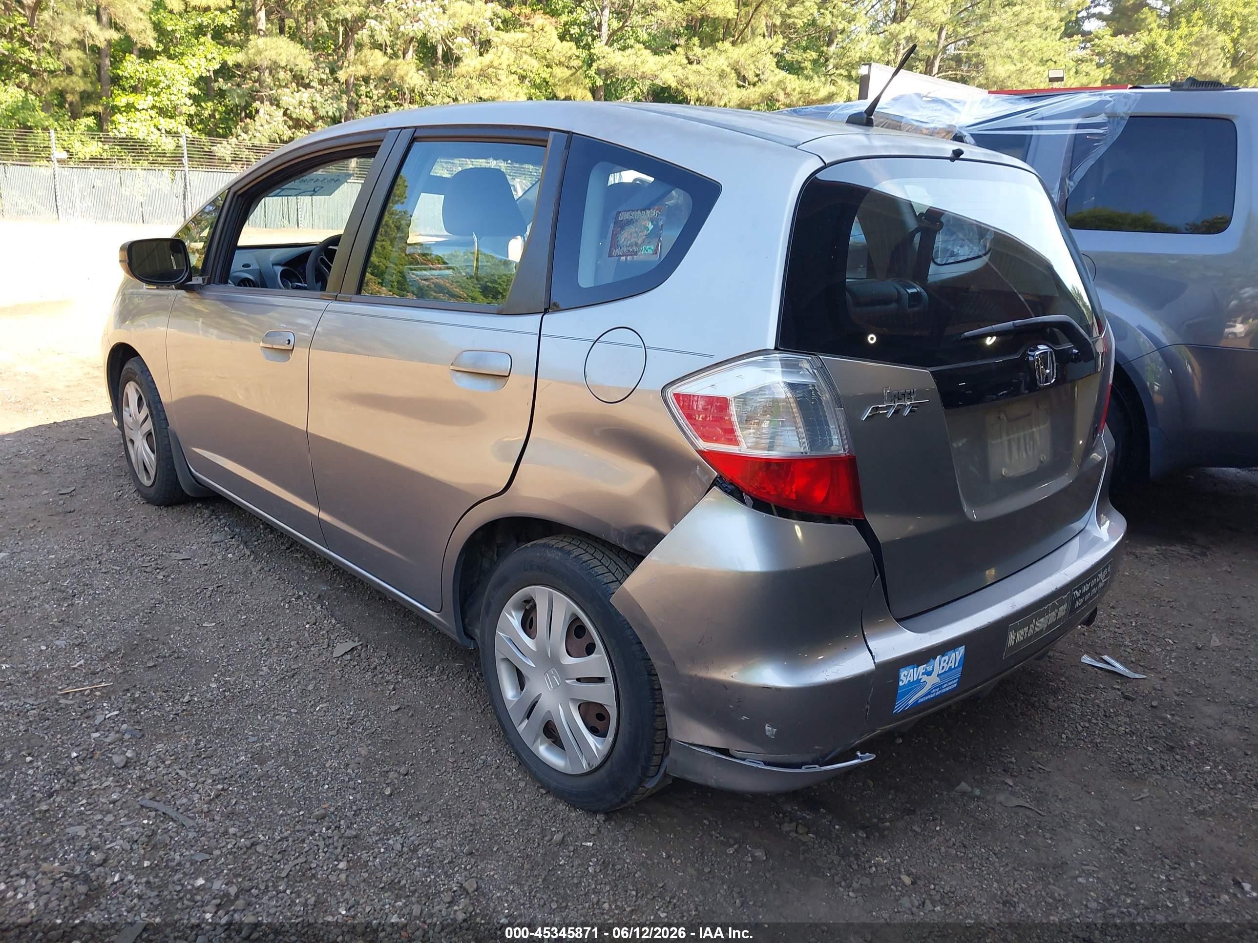 2010 Honda Fit   Blue vin: JHMGE8H2XAS025030