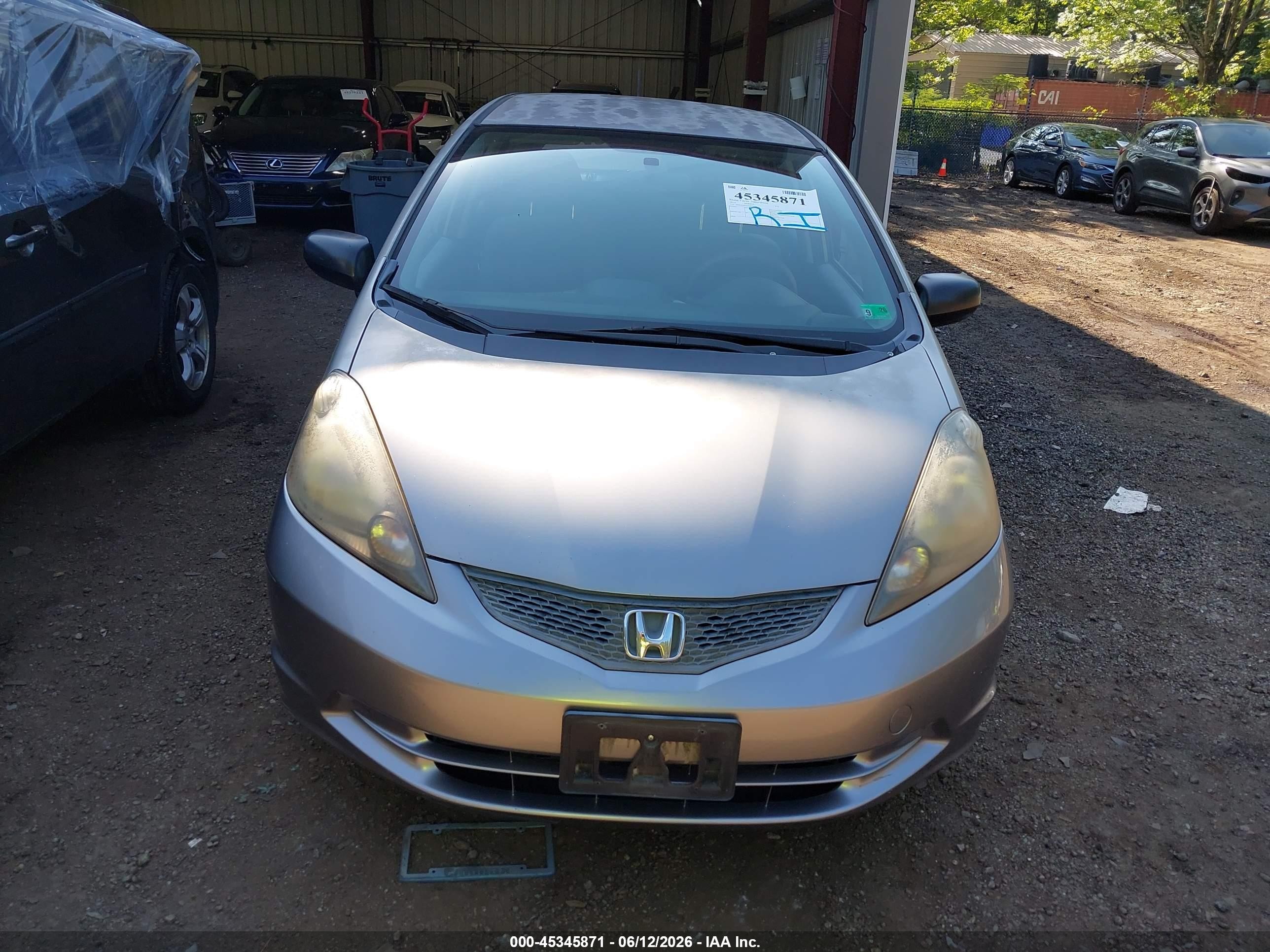 2010 Honda Fit   Blue vin: JHMGE8H2XAS025030