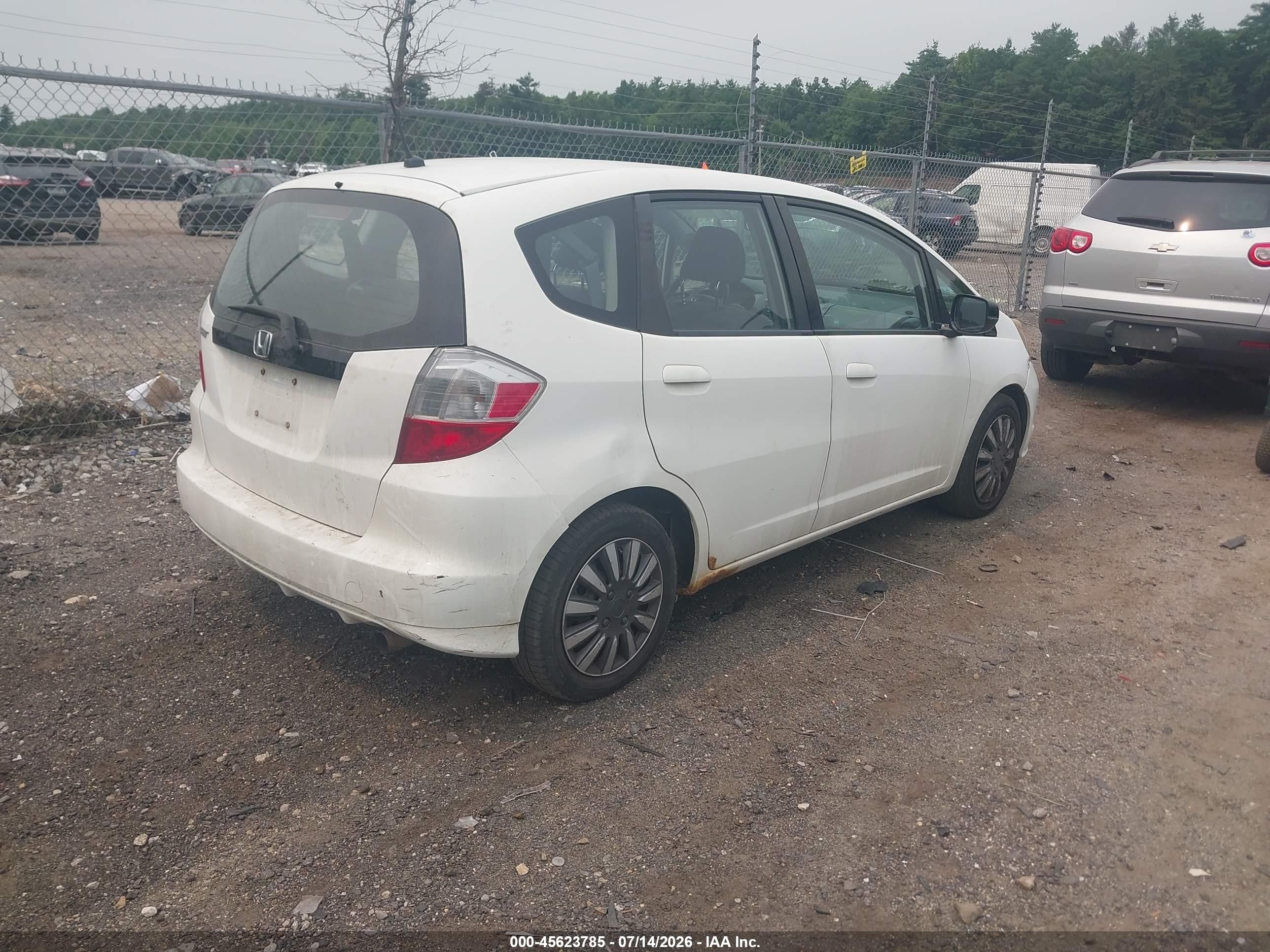 2011 Honda Fit   Серый vin: JHMGE8H30BC005745