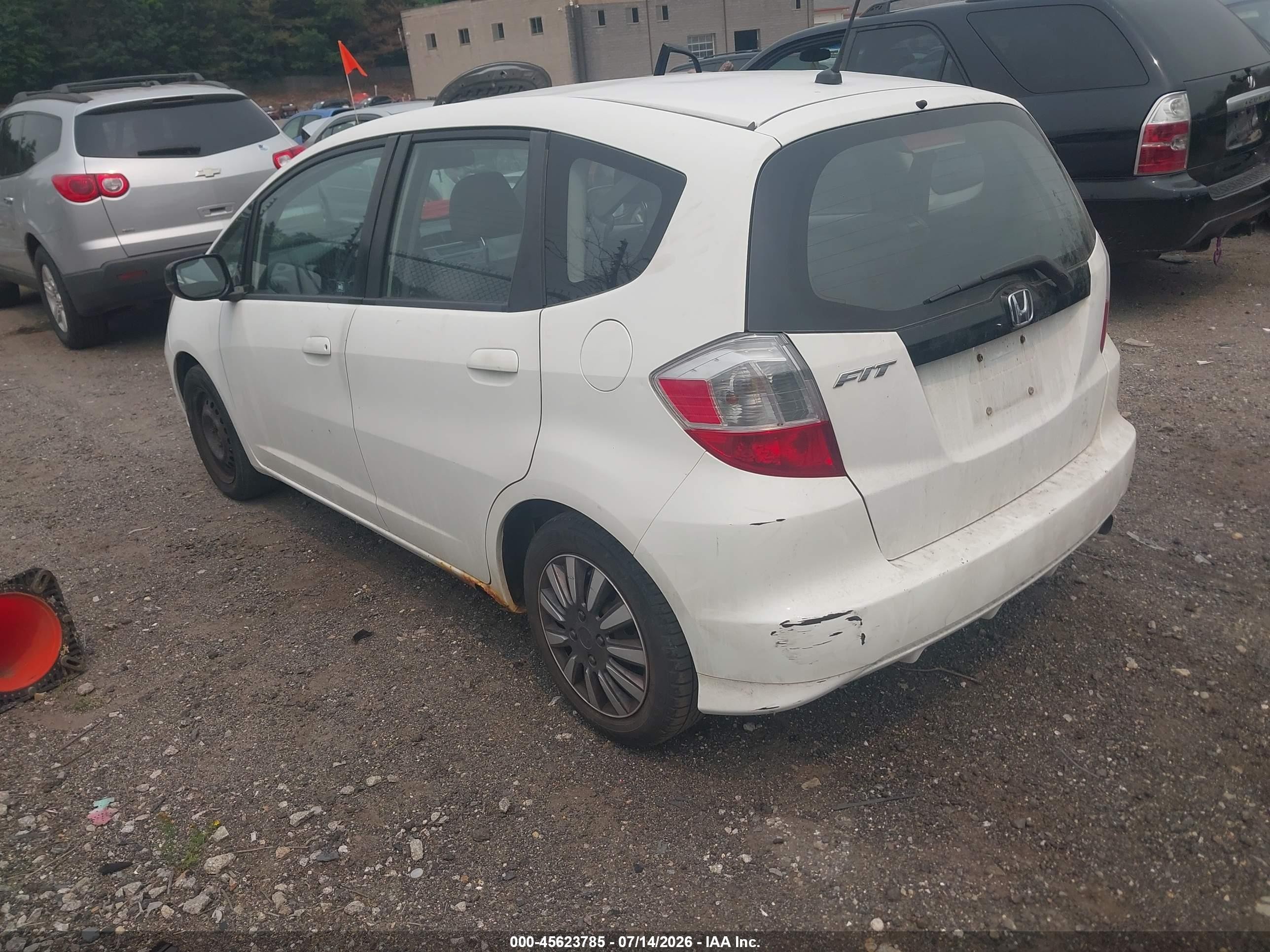 2011 Honda Fit   Серый vin: JHMGE8H30BC005745