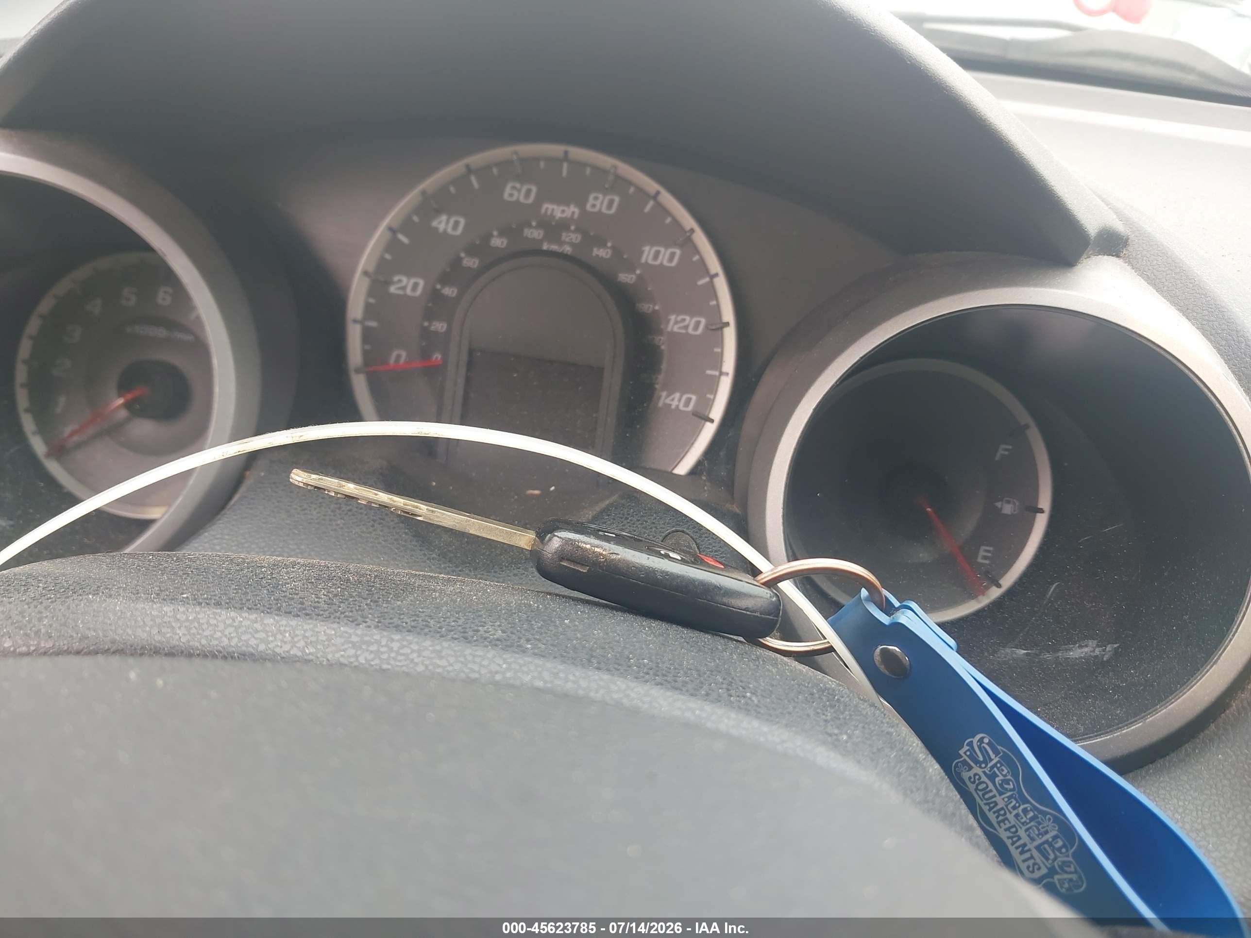 2011 Honda Fit   Серый vin: JHMGE8H30BC005745