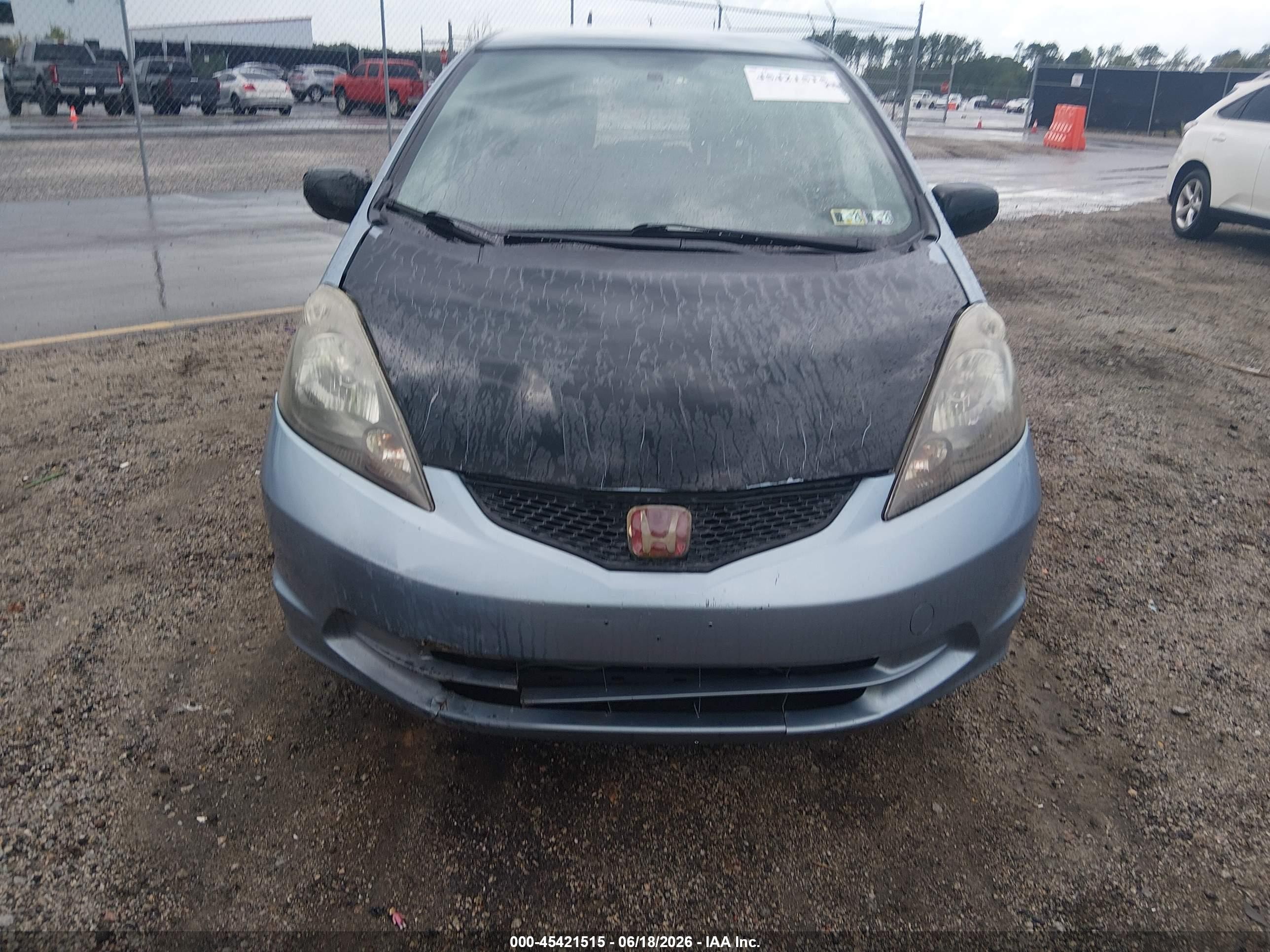 2011 Honda Fit Blue vin: JHMGE8H30BC020651