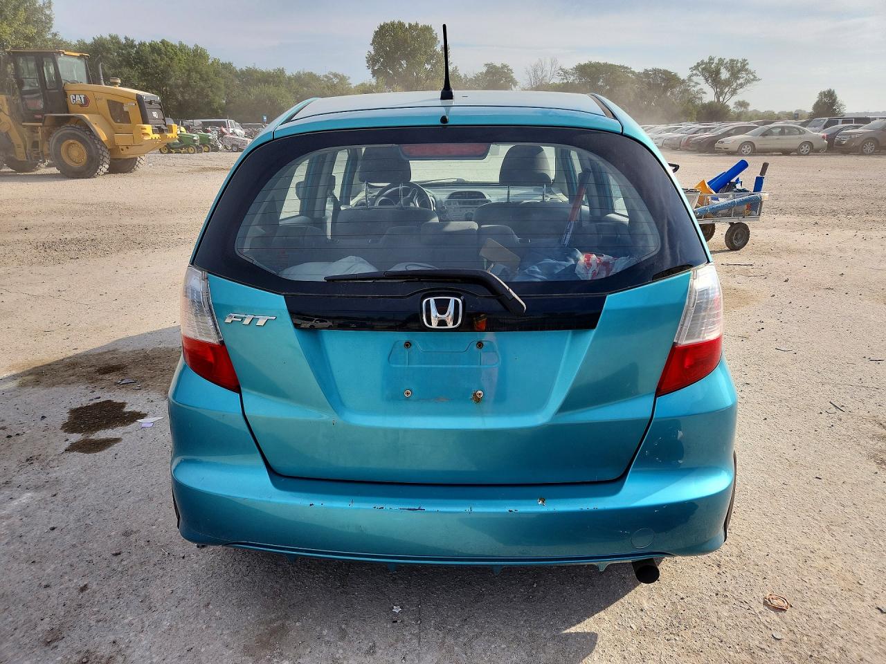 2012 Honda Fit Синий vin: JHMGE8H30CC005035