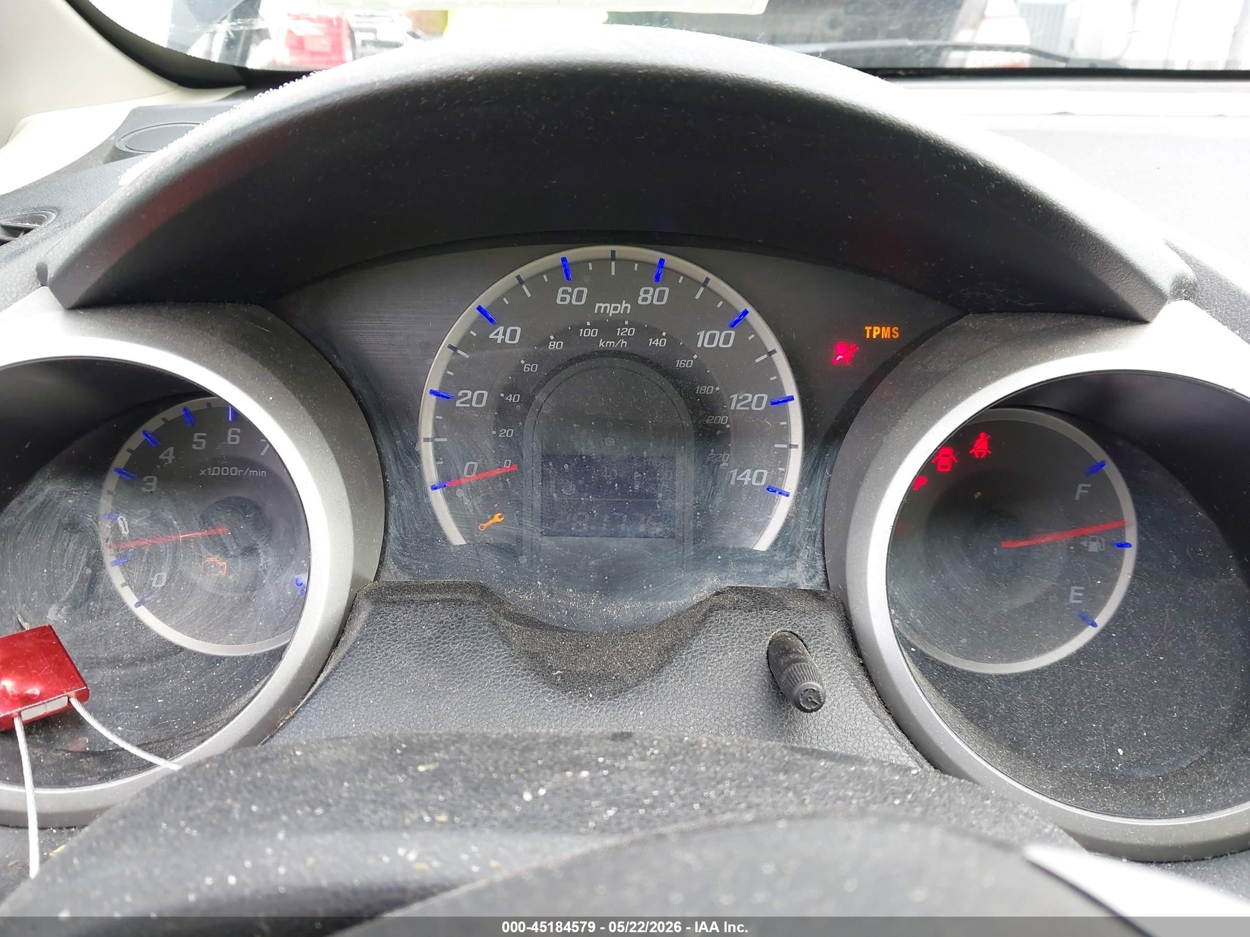 2013 Honda Fit   Black vin: JHMGE8H30DC008261