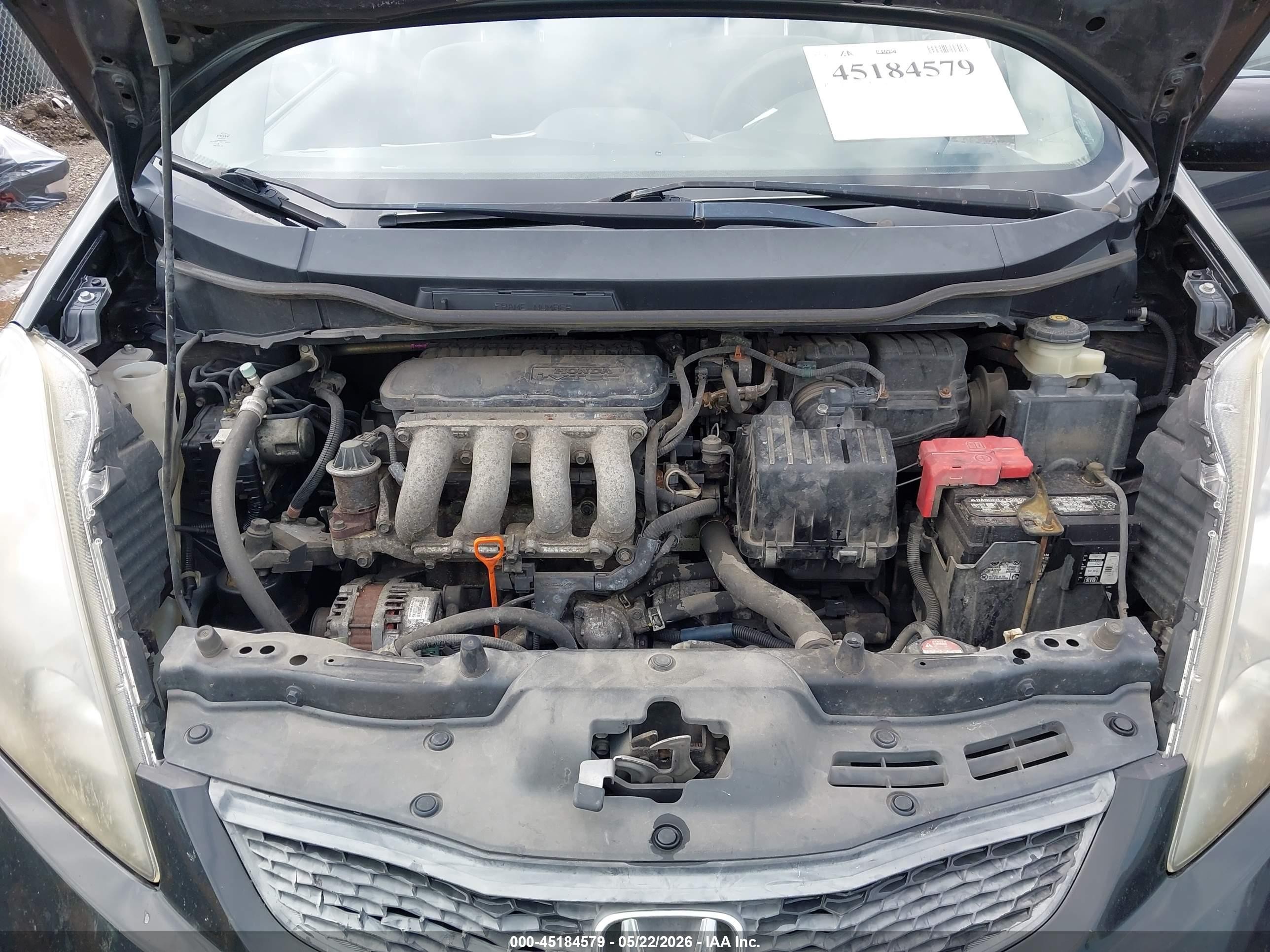 2013 Honda Fit   Black vin: JHMGE8H30DC008261