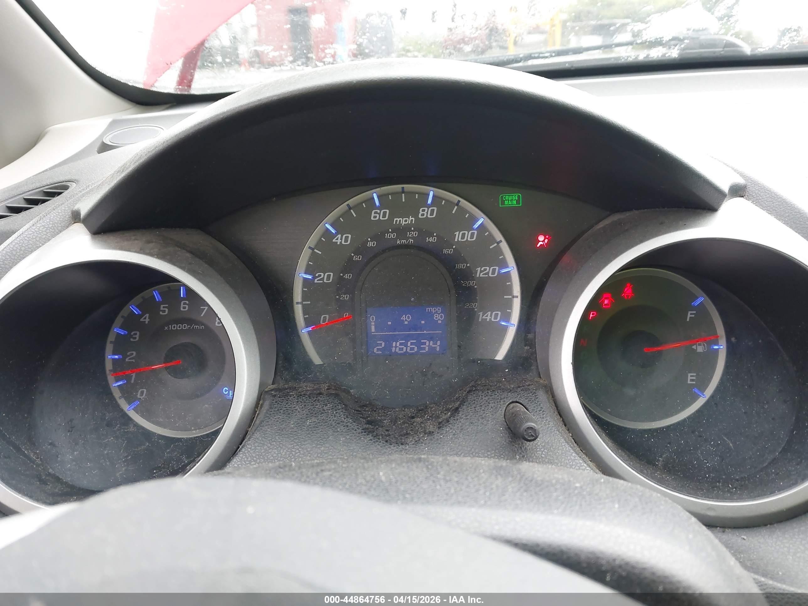 2013 Honda Fit   Red vin: JHMGE8H30DC029420