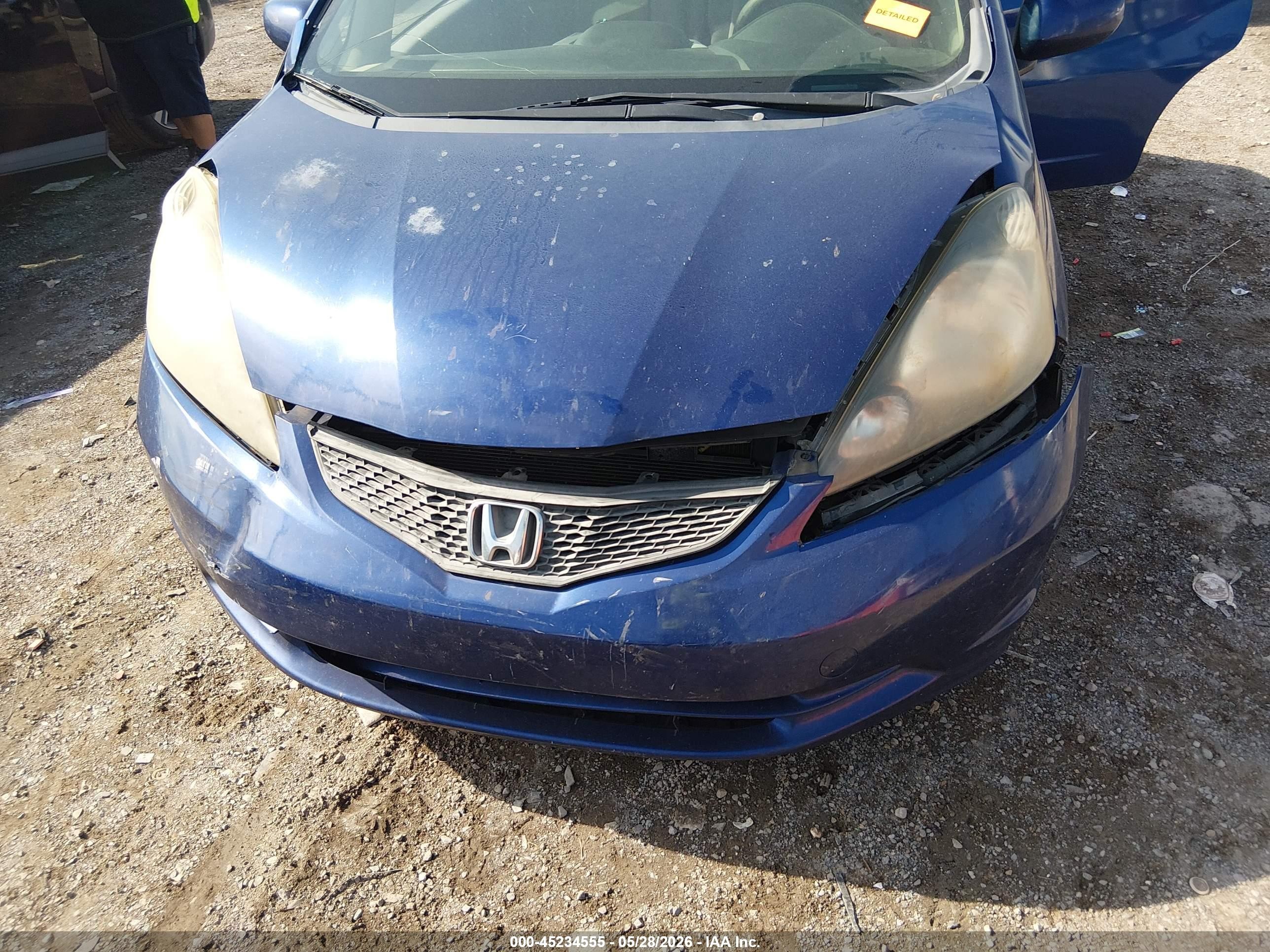 2013 Honda Fit   Gray vin: JHMGE8H30DC078262