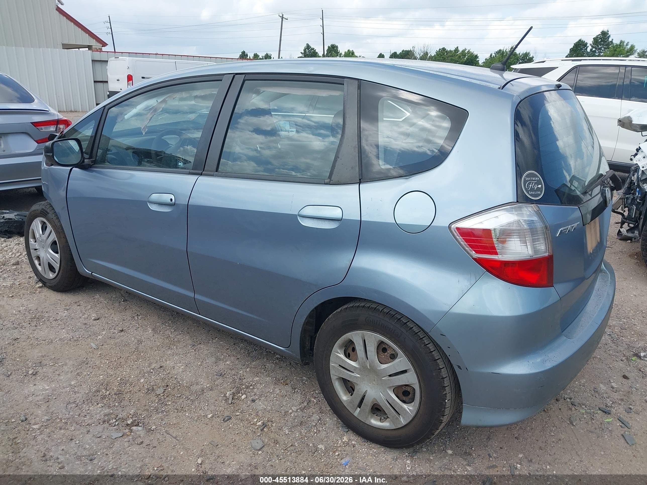 2011 Honda Fit   Blue vin: JHMGE8H31BC021923