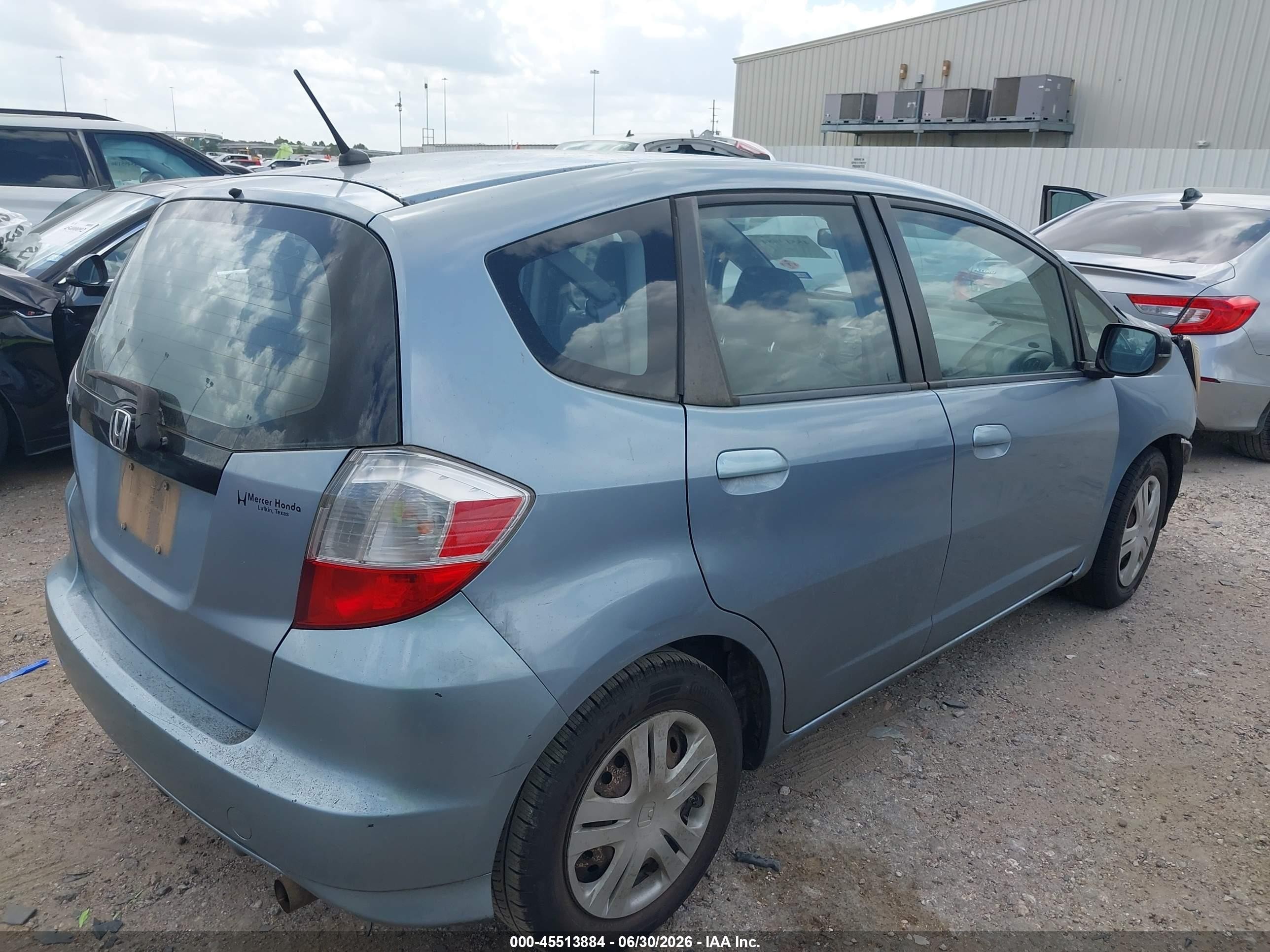 2011 Honda Fit   Blue vin: JHMGE8H31BC021923