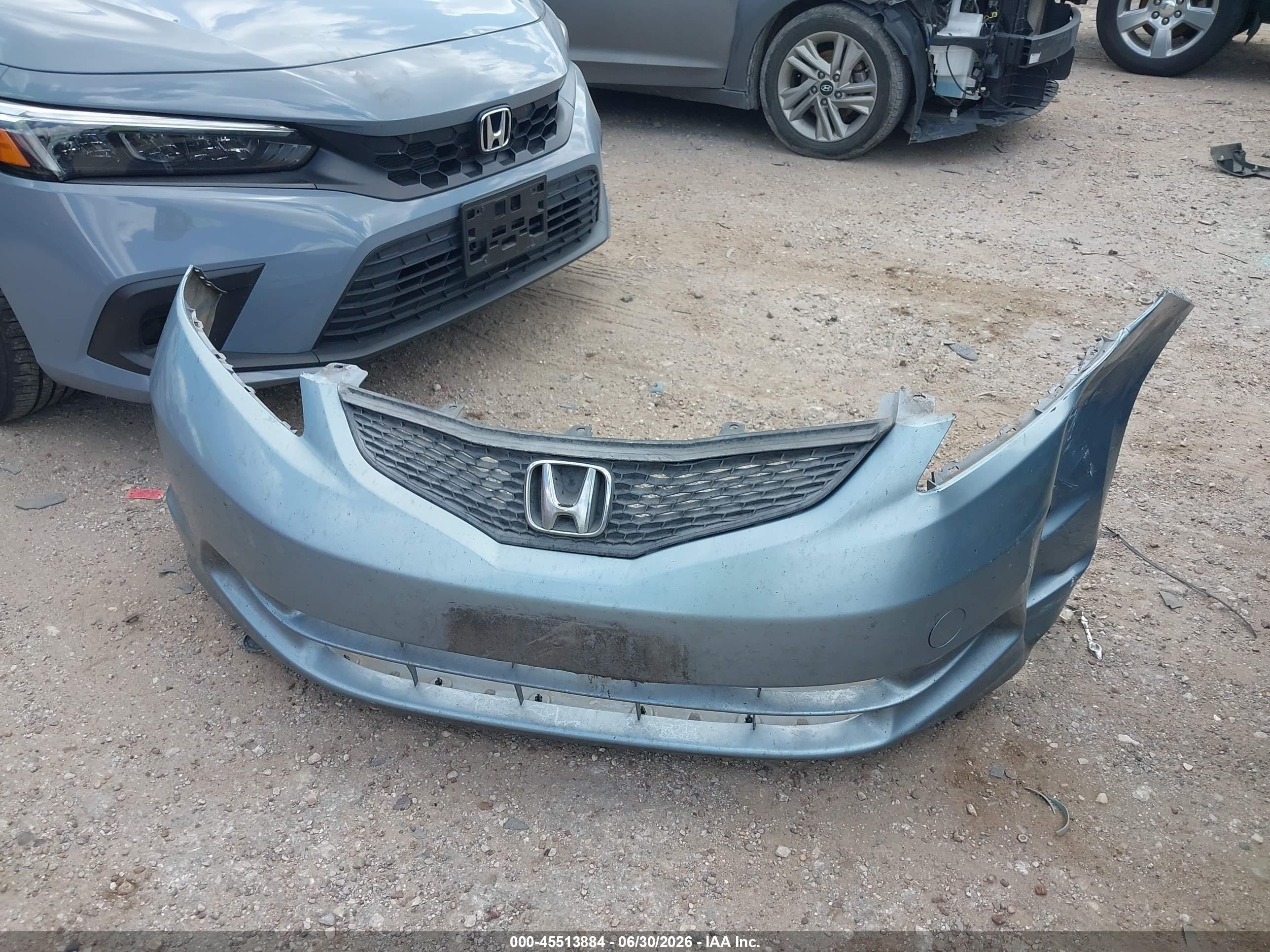 2011 Honda Fit   Blue vin: JHMGE8H31BC021923