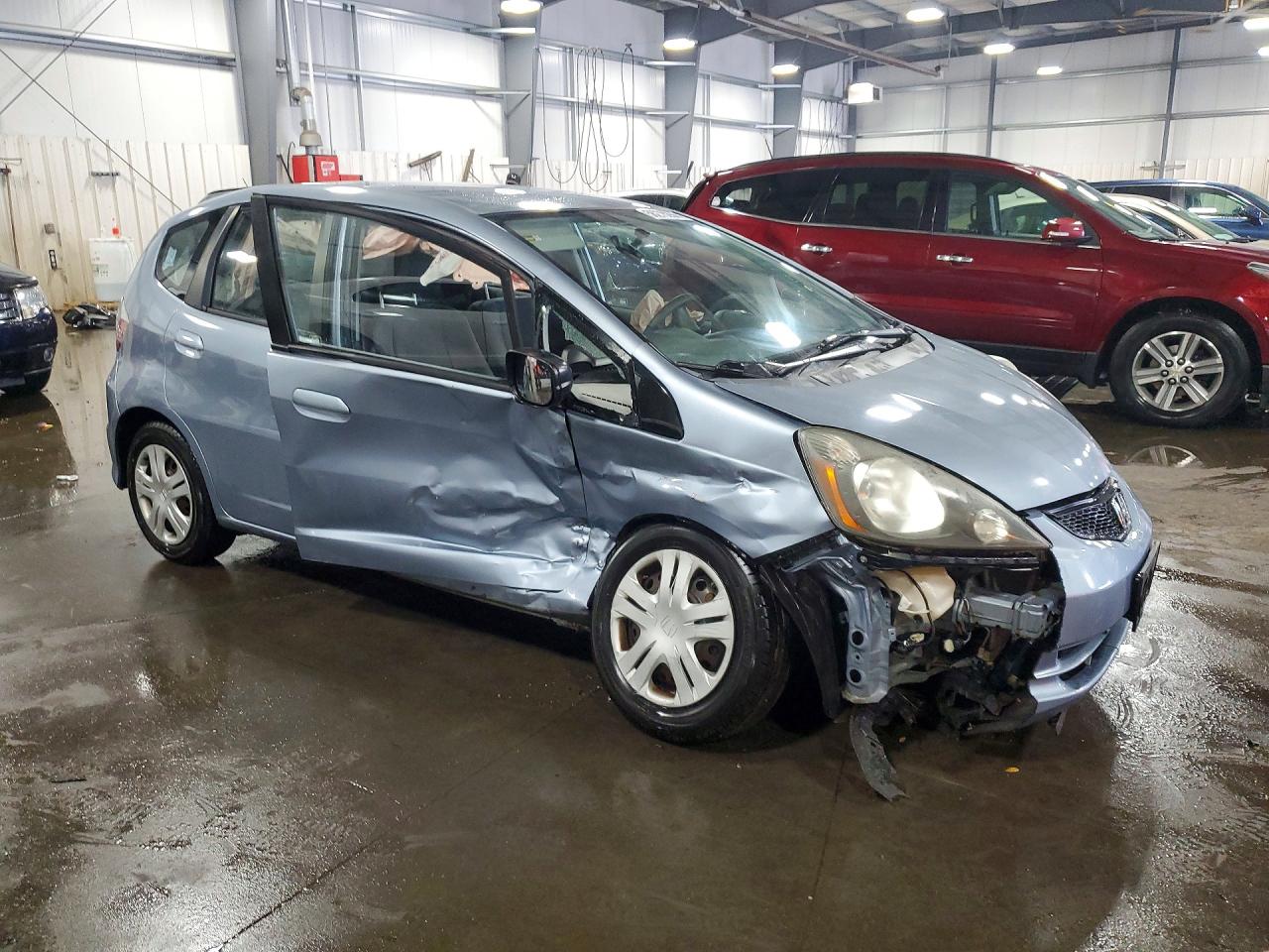 2011 Honda Fit Blue vin: JHMGE8H31BC025180