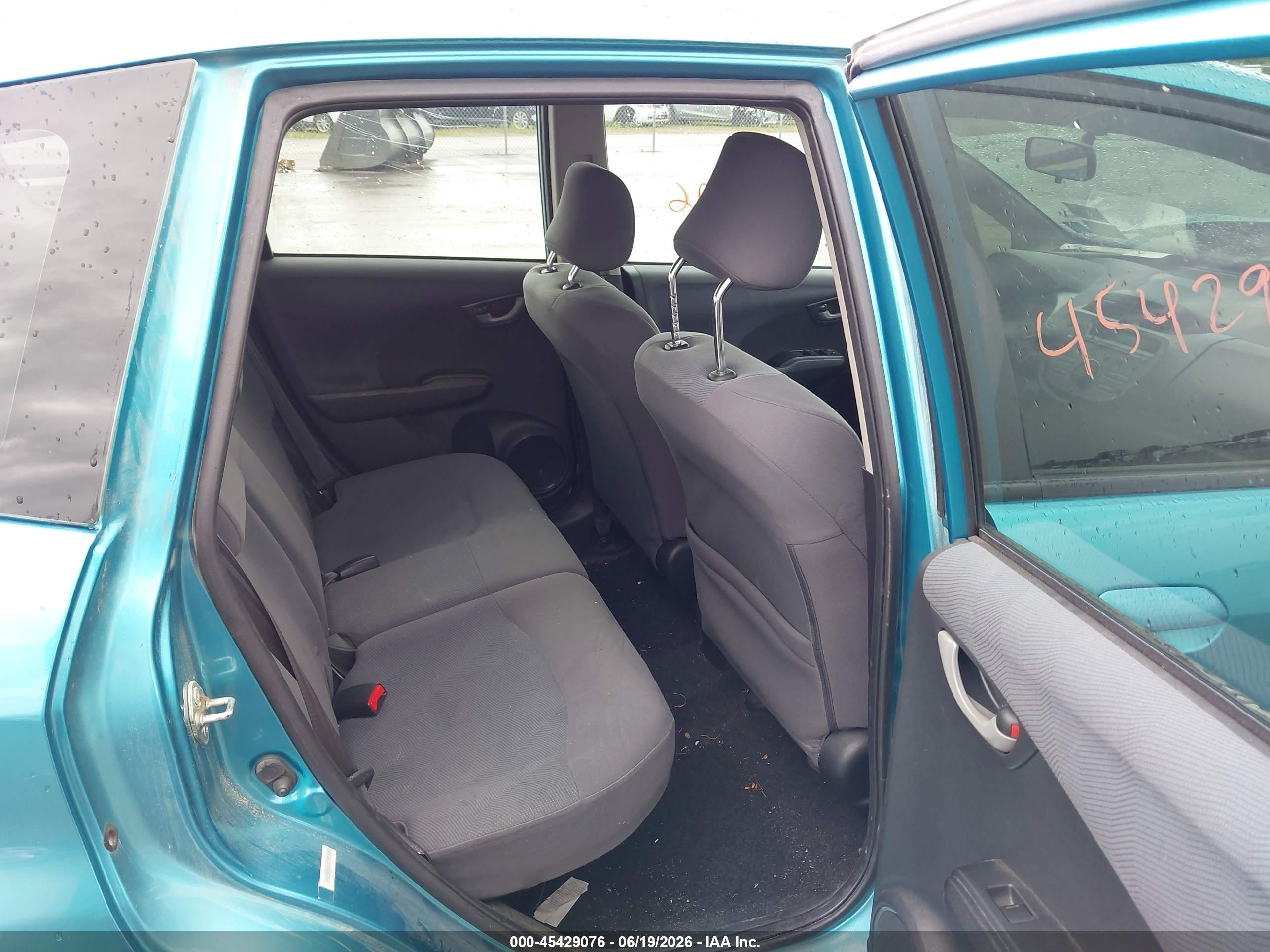 2012 Honda Fit   Blue vin: JHMGE8H31CC002998