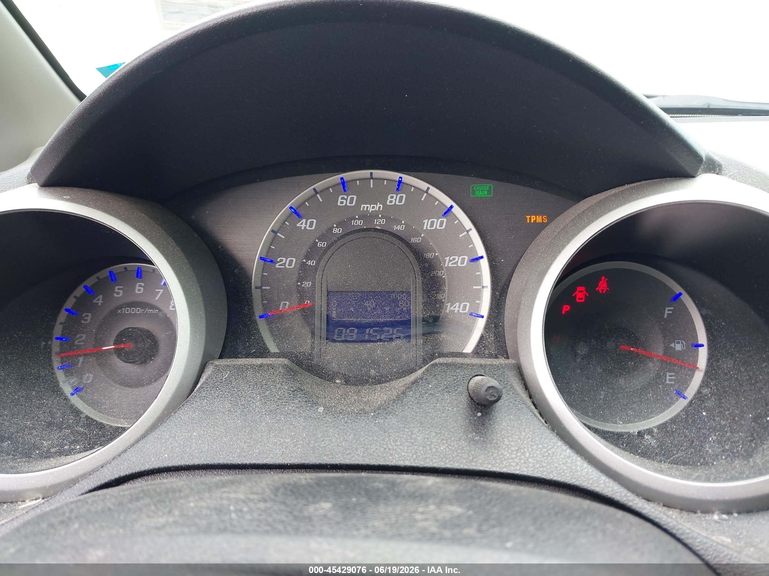 2012 Honda Fit   Blue vin: JHMGE8H31CC002998