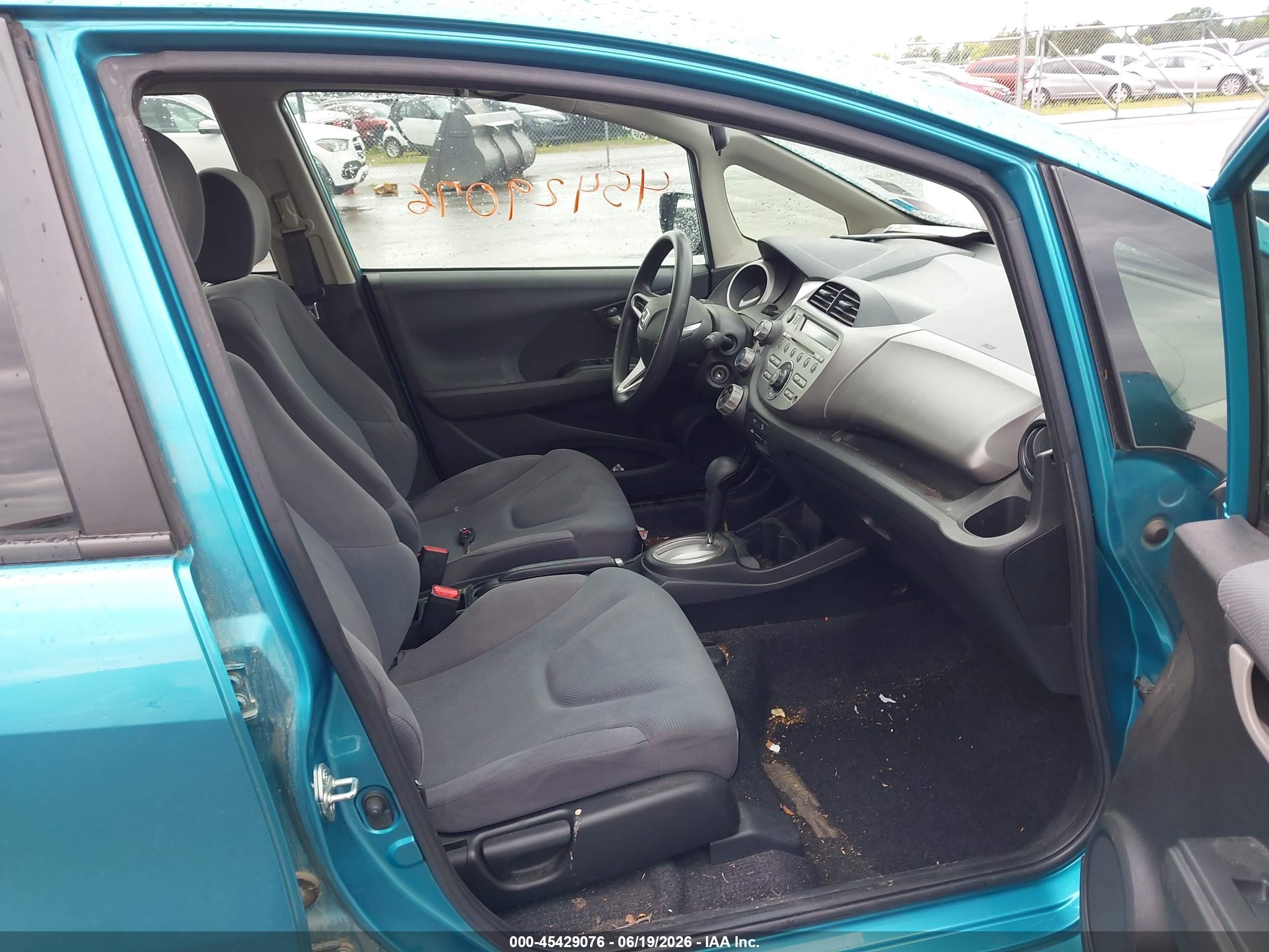 2012 Honda Fit   Blue vin: JHMGE8H31CC002998