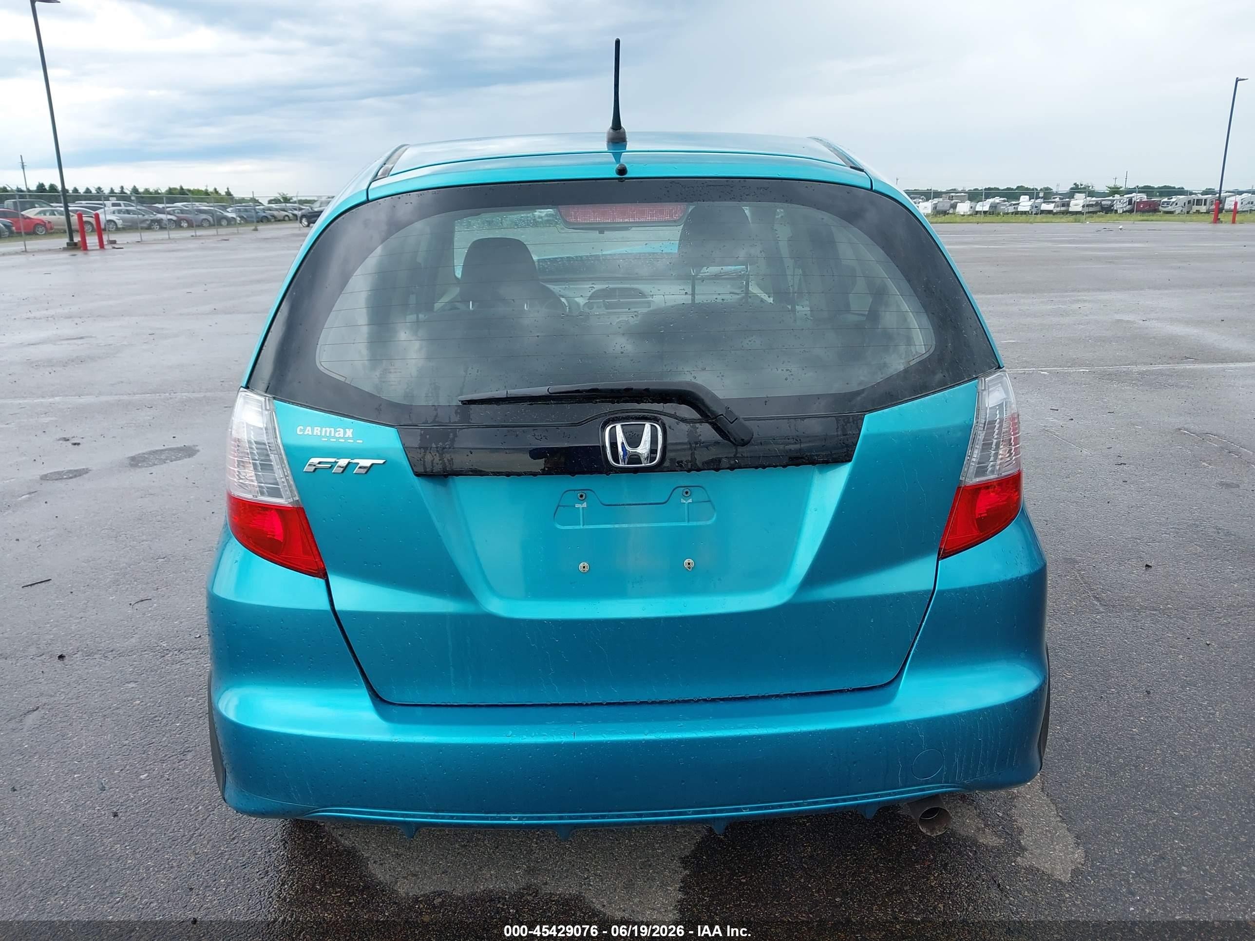 2012 Honda Fit   Blue vin: JHMGE8H31CC002998