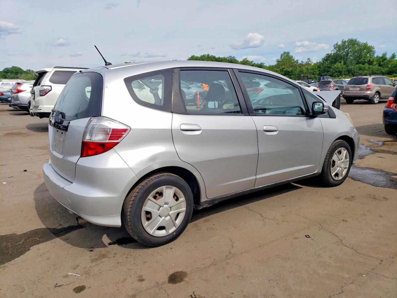 2012 Honda Fit Серебряный vin: JHMGE8H31CC005299