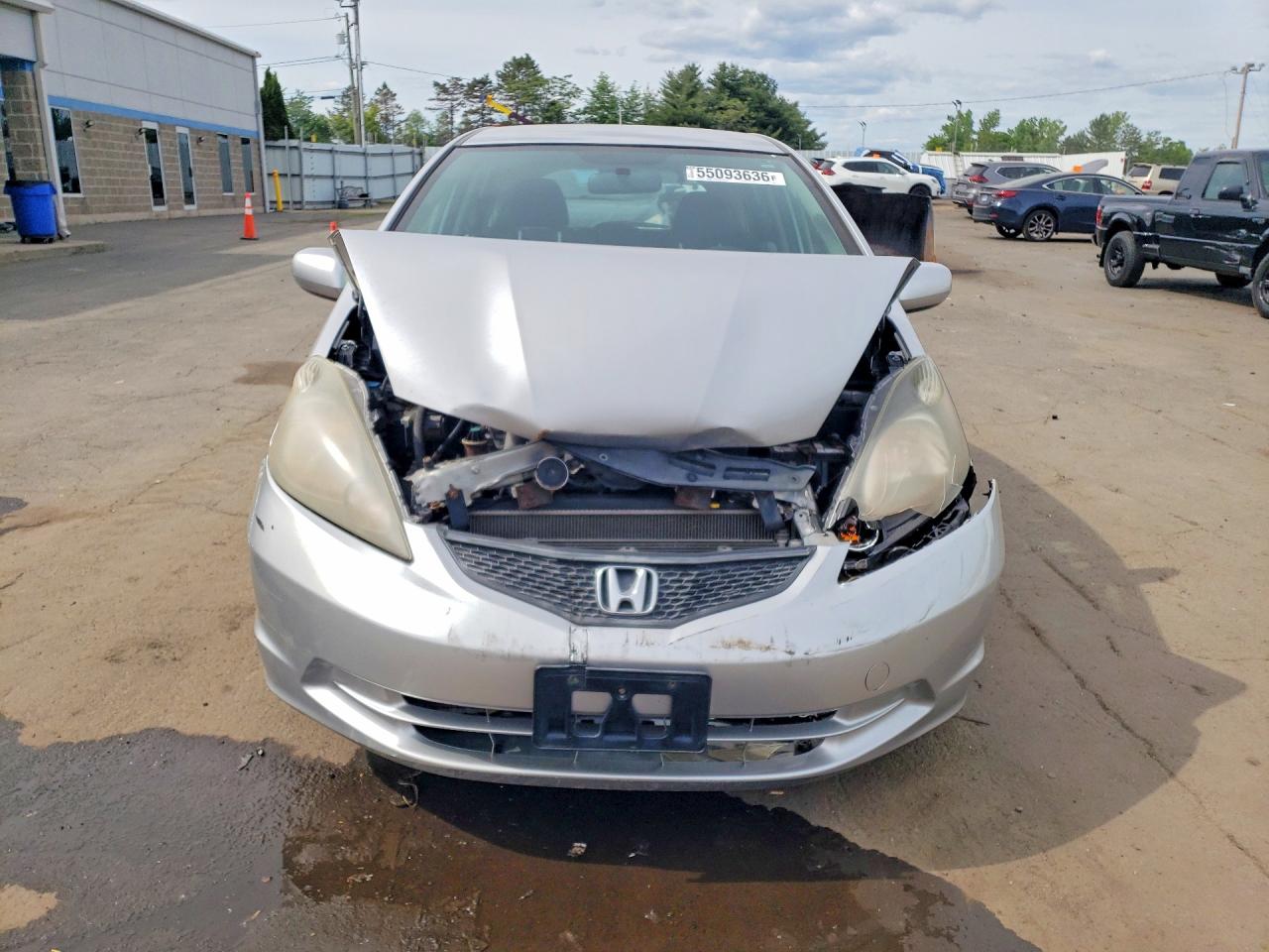 2012 Honda Fit Серебряный vin: JHMGE8H31CC005299