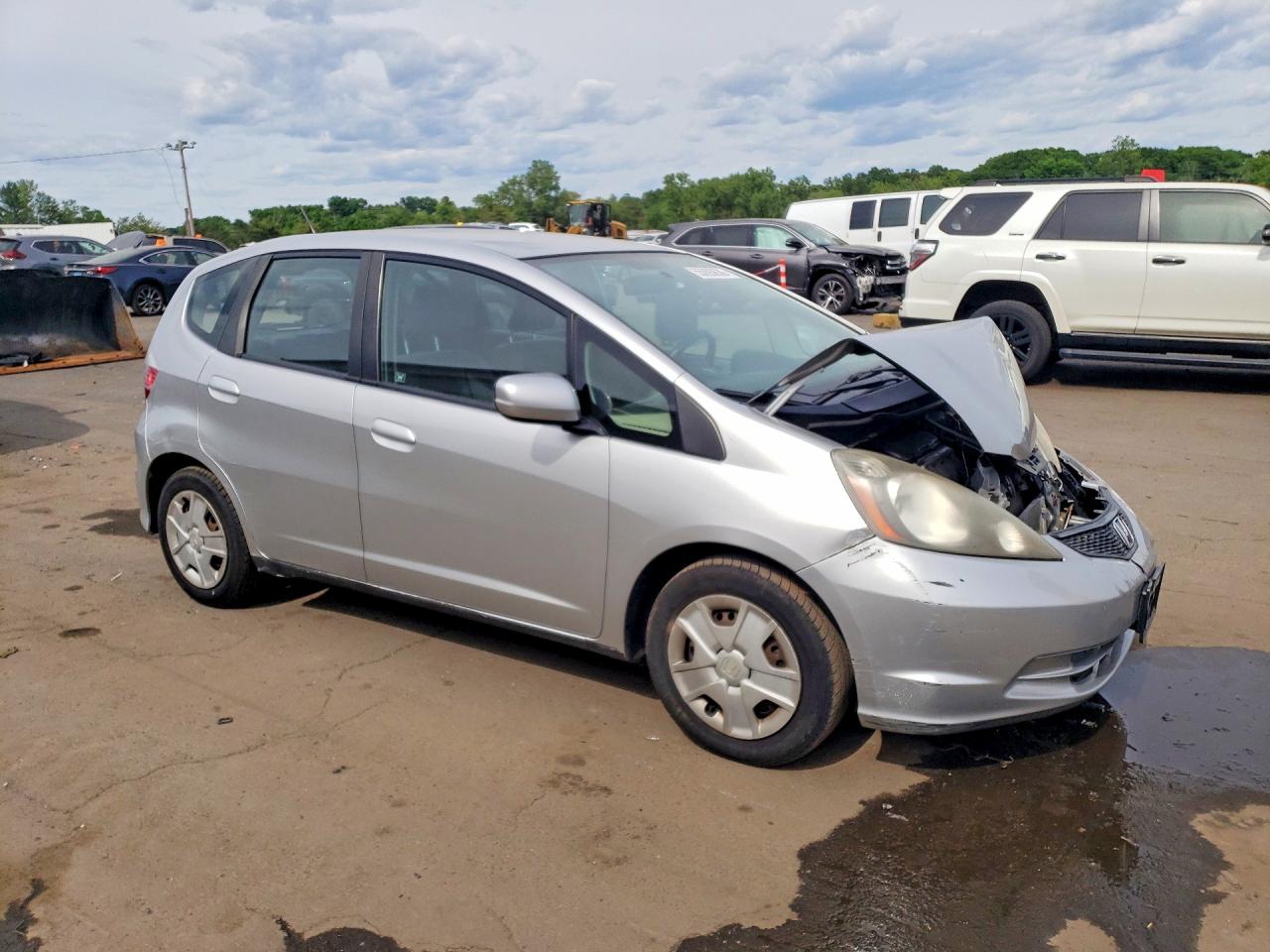 2012 Honda Fit Серебряный vin: JHMGE8H31CC005299