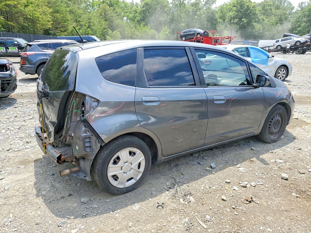 2012 Honda Fit Charcoal vin: JHMGE8H31CC022183