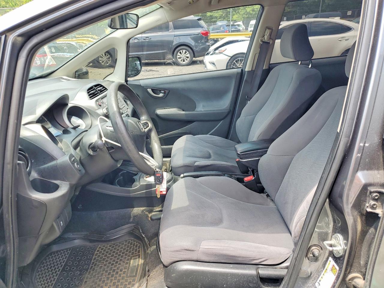 2012 Honda Fit Charcoal vin: JHMGE8H31CC022183