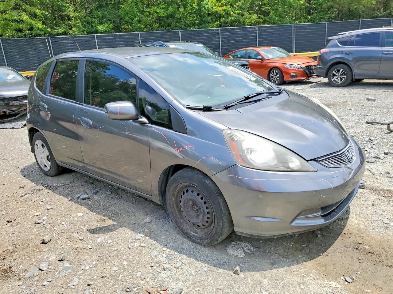 2012 Honda Fit Charcoal vin: JHMGE8H31CC022183