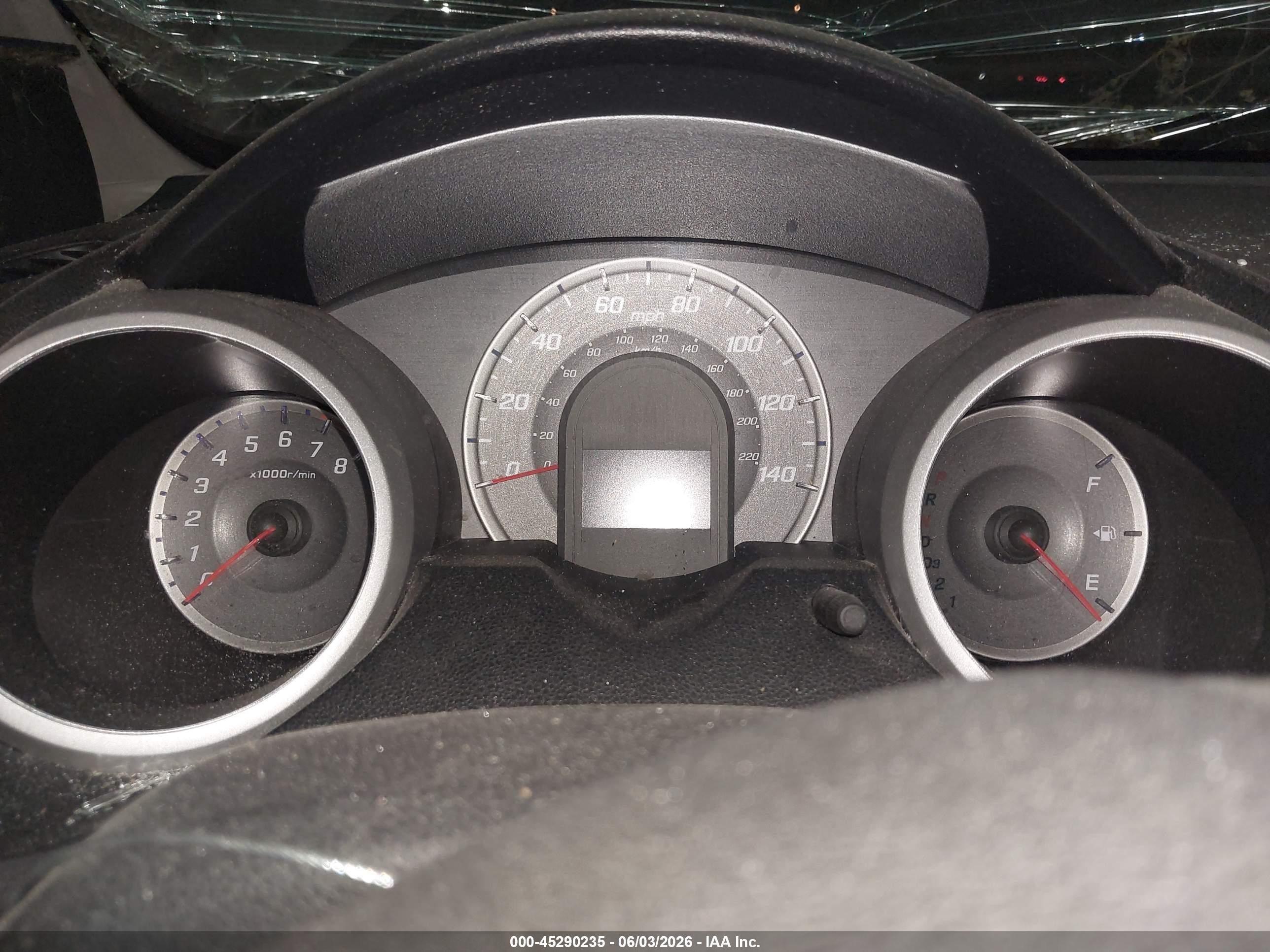 2012 Honda Fit   Black vin: JHMGE8H31CS001338