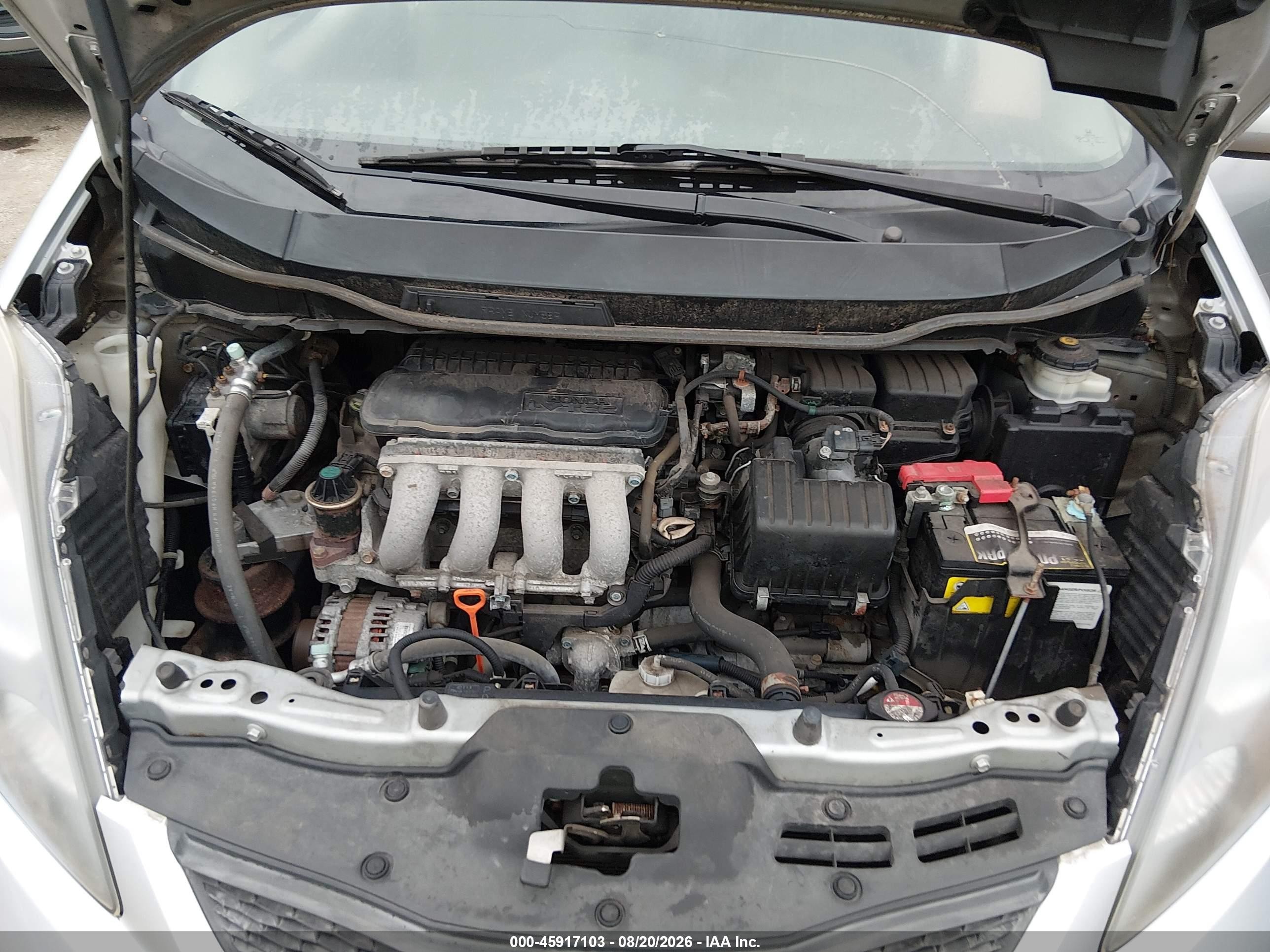 2012 Honda Fit   Silver vin: JHMGE8H31CS005261