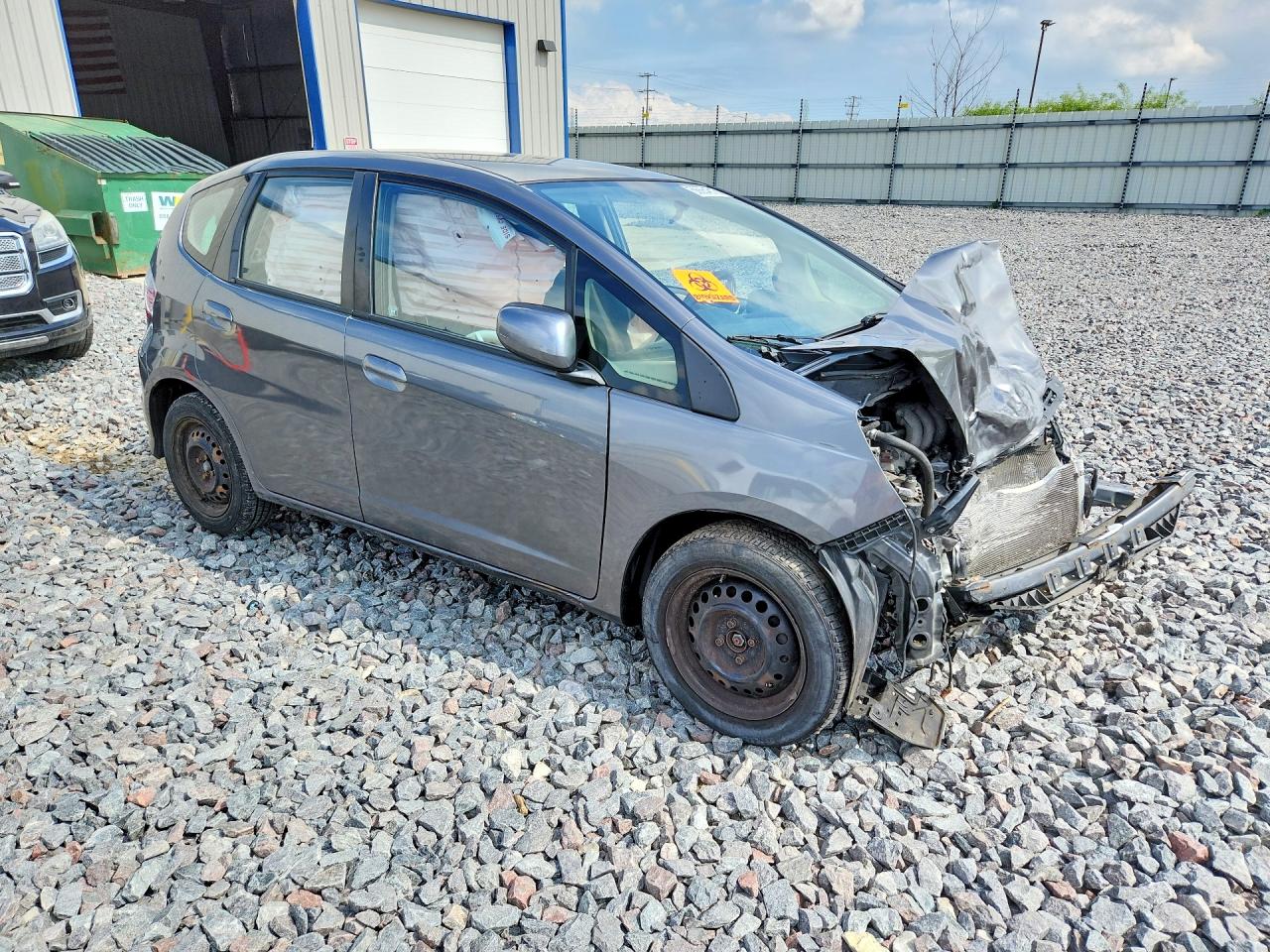 2013 Honda Fit Silver vin: JHMGE8H31DC075757