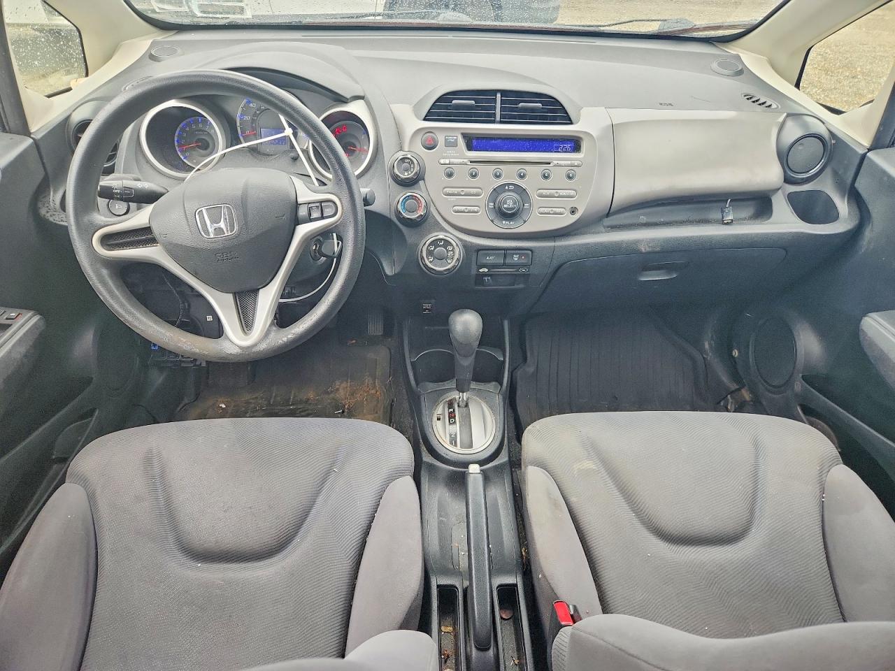 2012 Honda Fit Black vin: JHMGE8H32CC005649