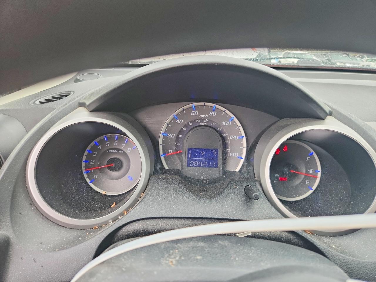 2012 Honda Fit Black vin: JHMGE8H32CC005649