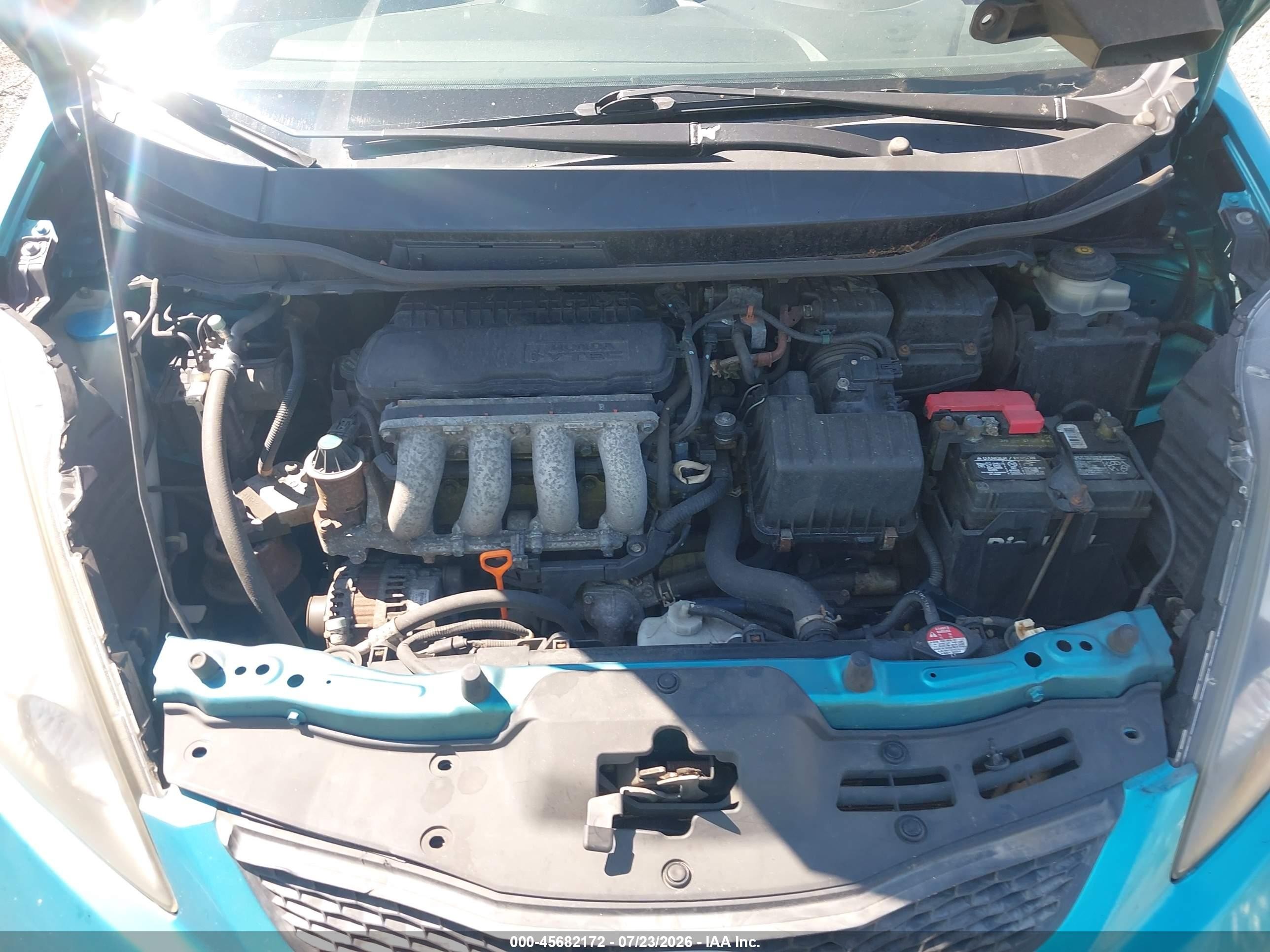2012 Honda Fit   Teal vin: JHMGE8H32CC035301