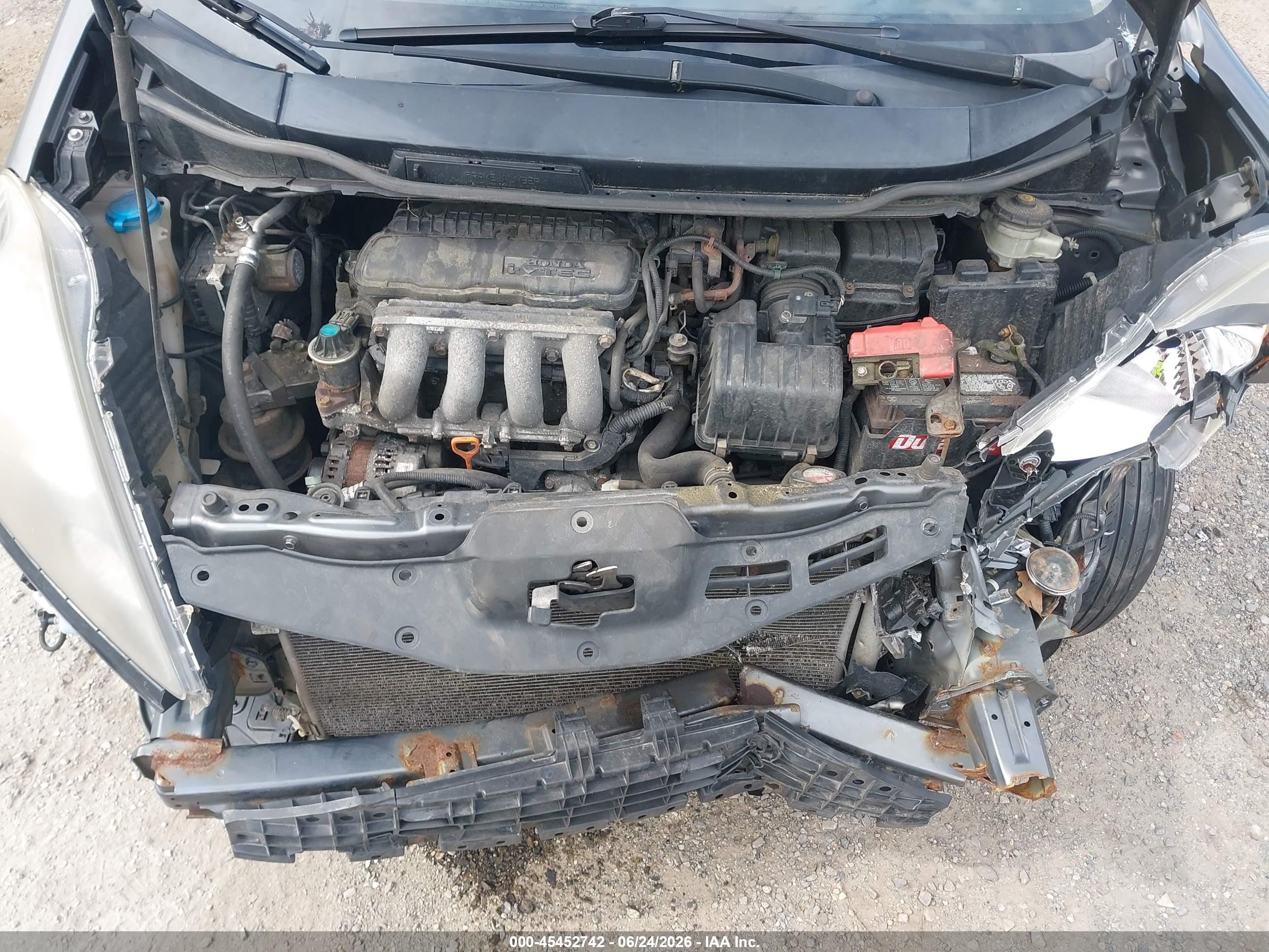 2012 Honda Fit   Серый vin: JHMGE8H32CS008279