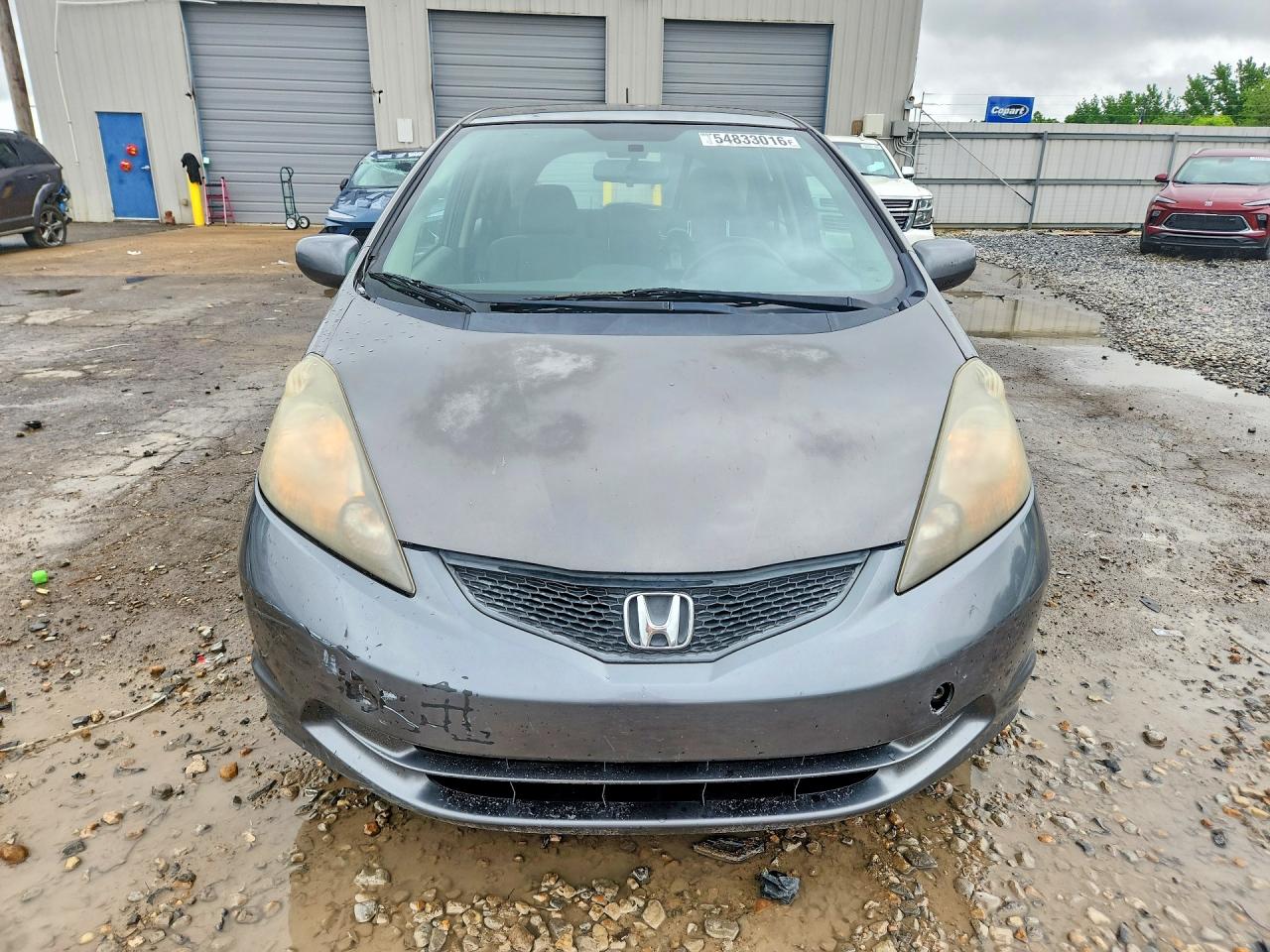 2013 Honda Fit Silver vin: JHMGE8H32DC008178