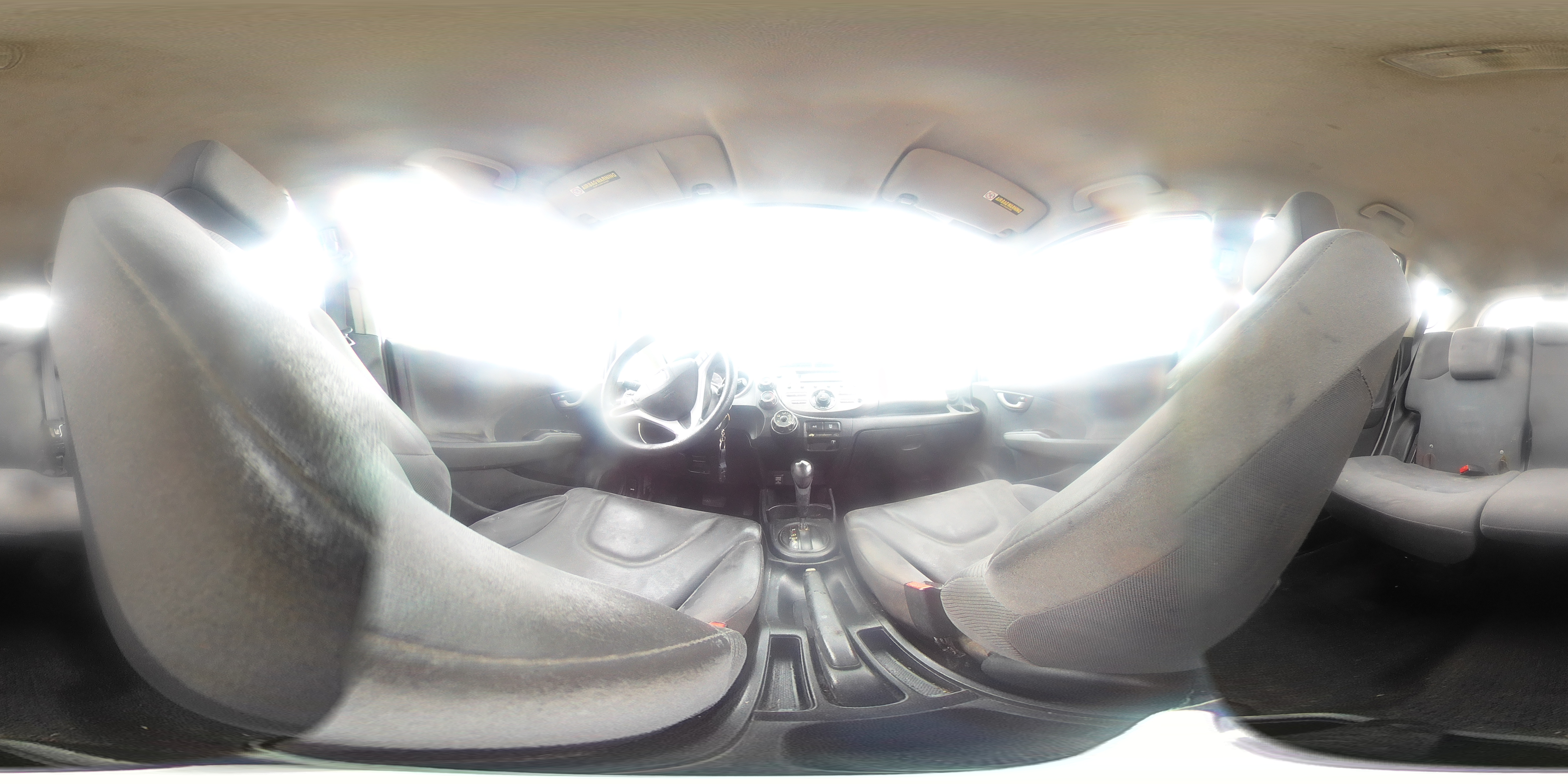 2013 Honda Fit Silver vin: JHMGE8H32DC008178