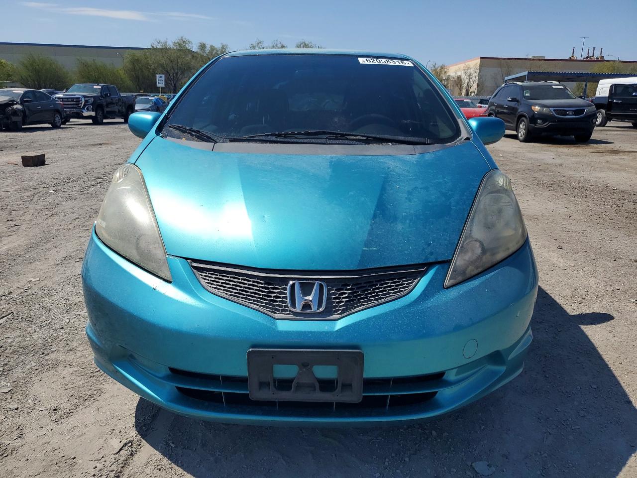 2013 Honda Fit Blue vin: JHMGE8H32DC019729