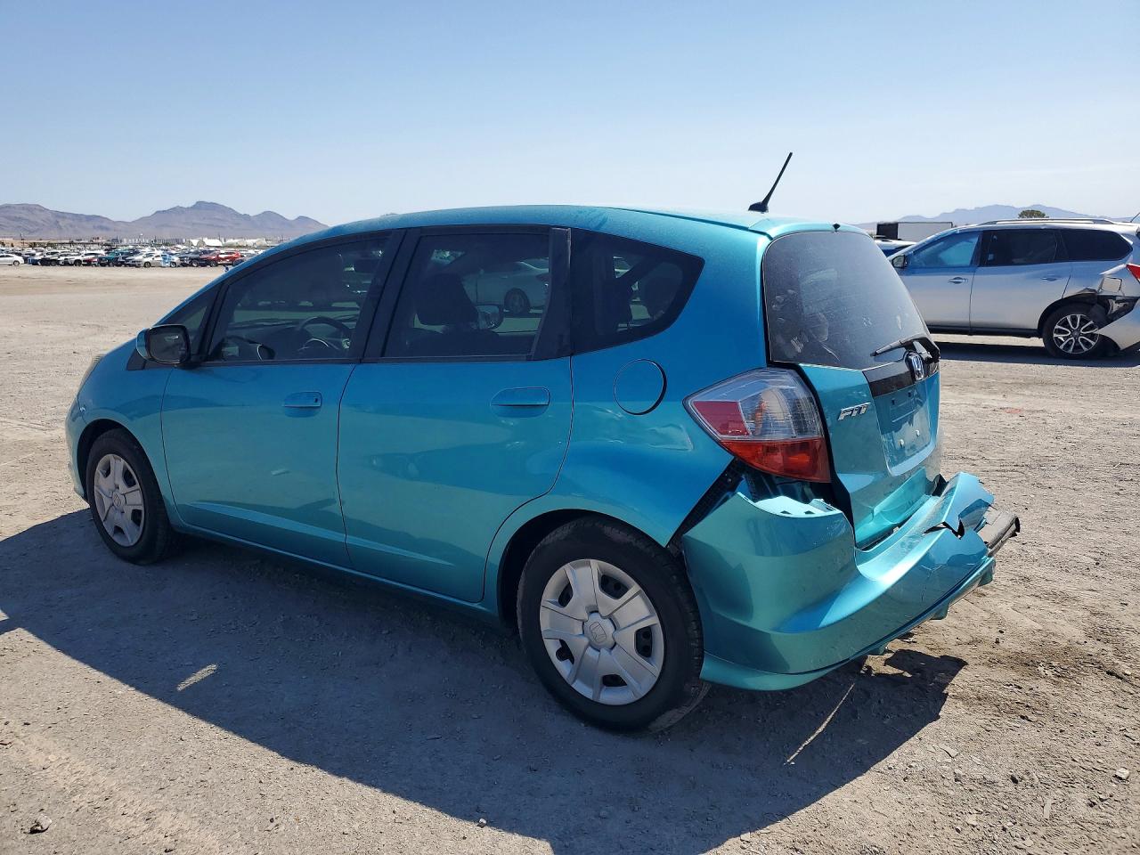 2013 Honda Fit Blue vin: JHMGE8H32DC019729